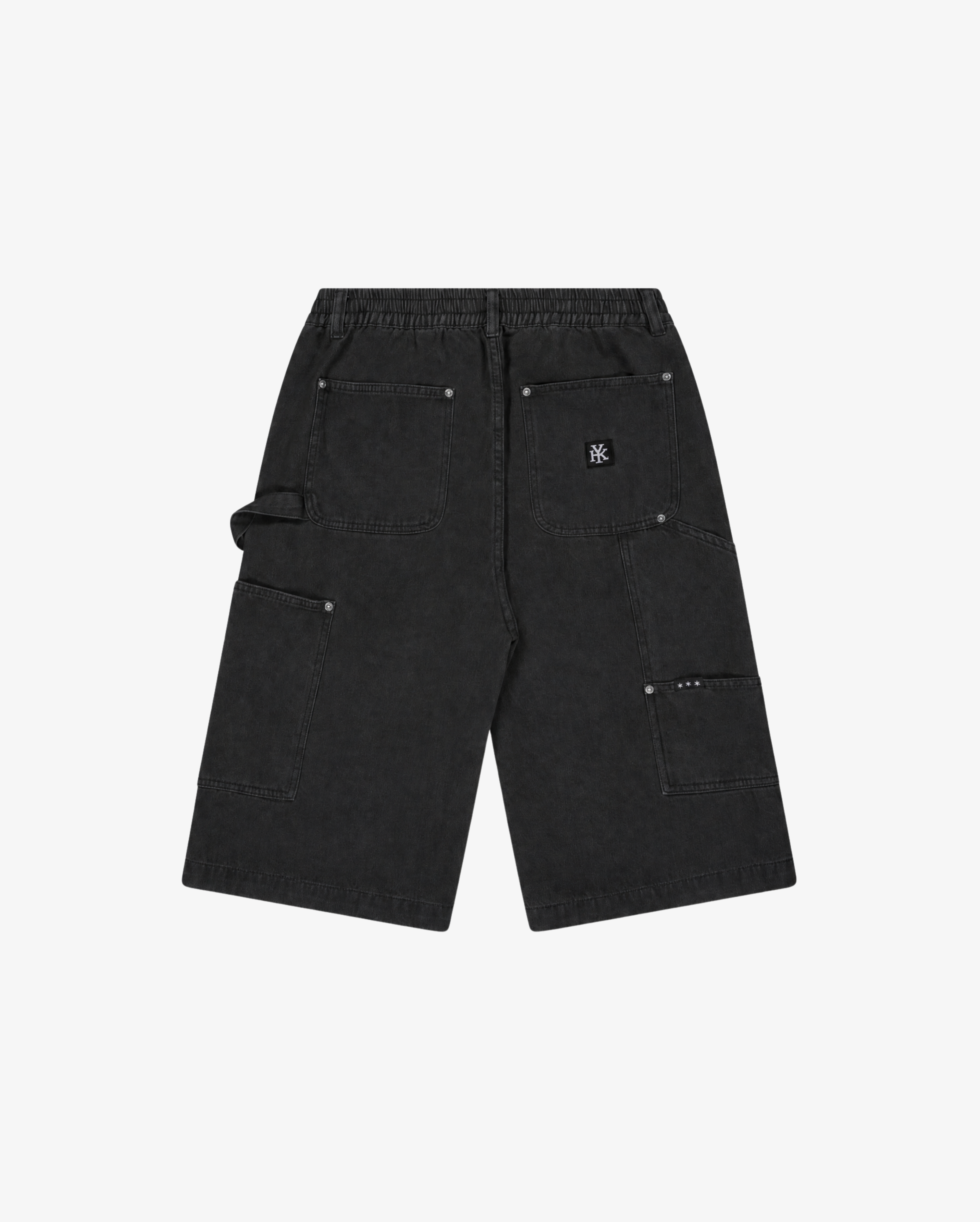 Carpenter Shorts | Black Wash – YOUKNOW. CLOTHING