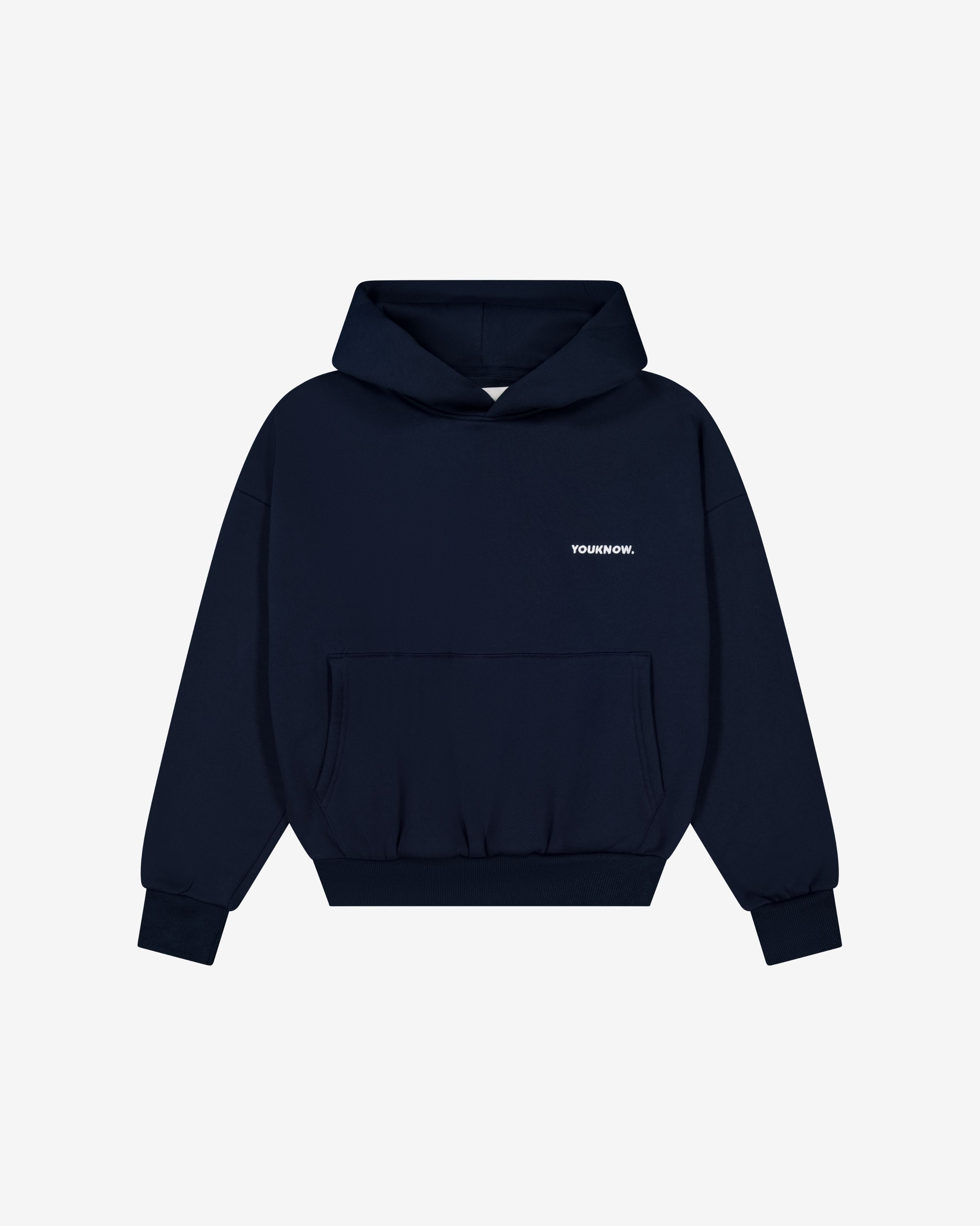 Core Box Hoodie | Navy – YOUKNOW. CLOTHING