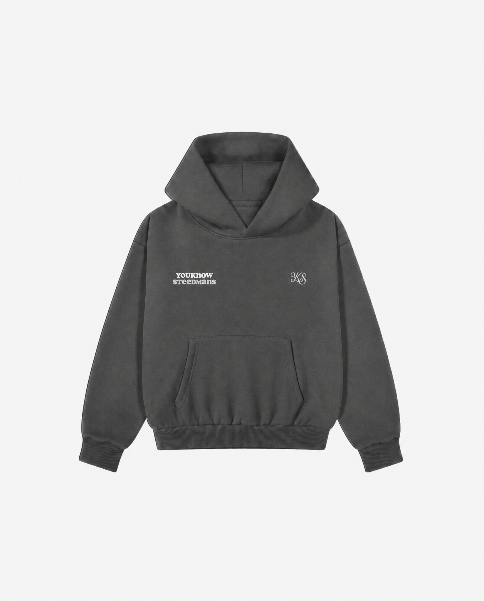 YK Kids x Steedmans Hoodie | Charcoal