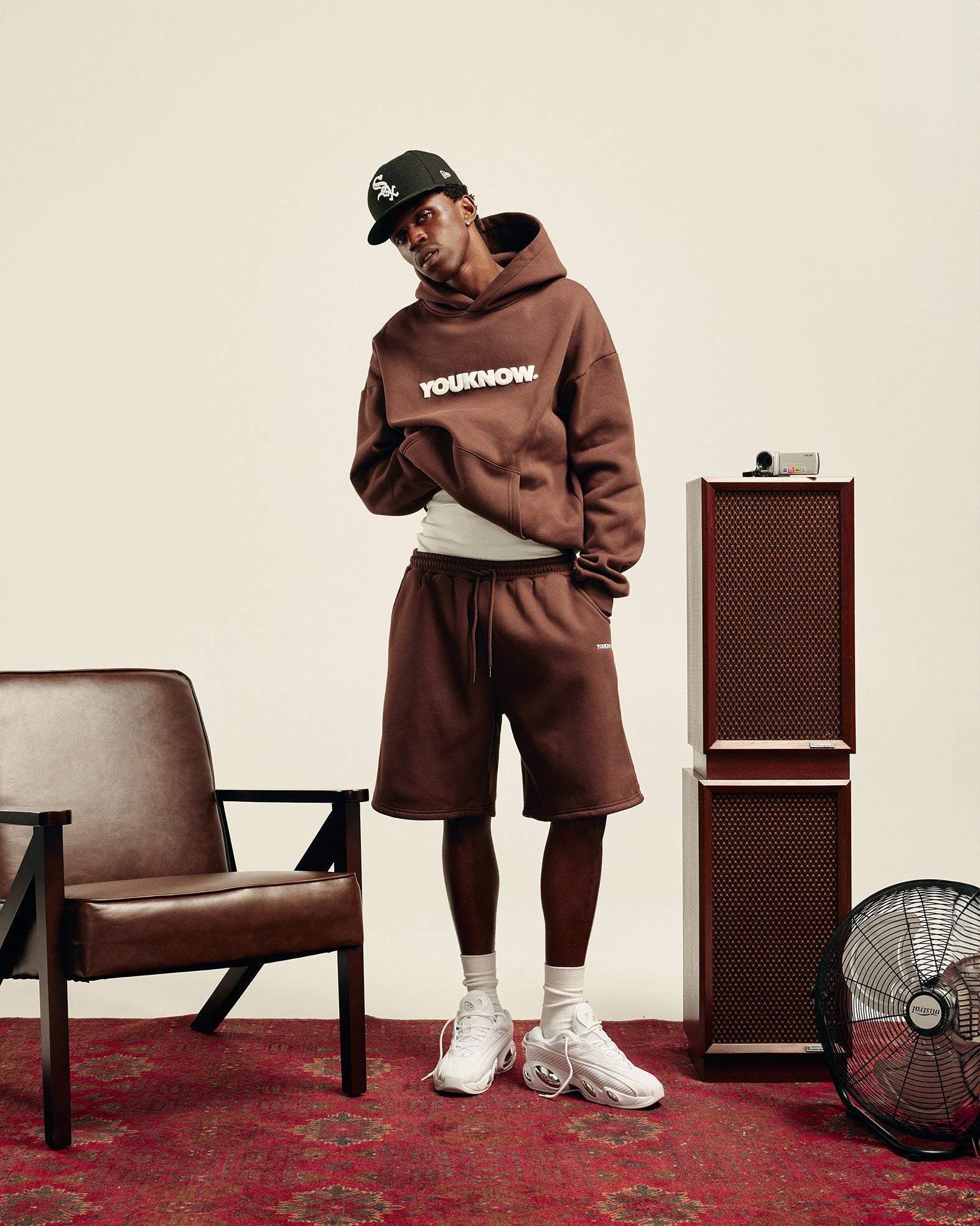 Block Shorts | Brown