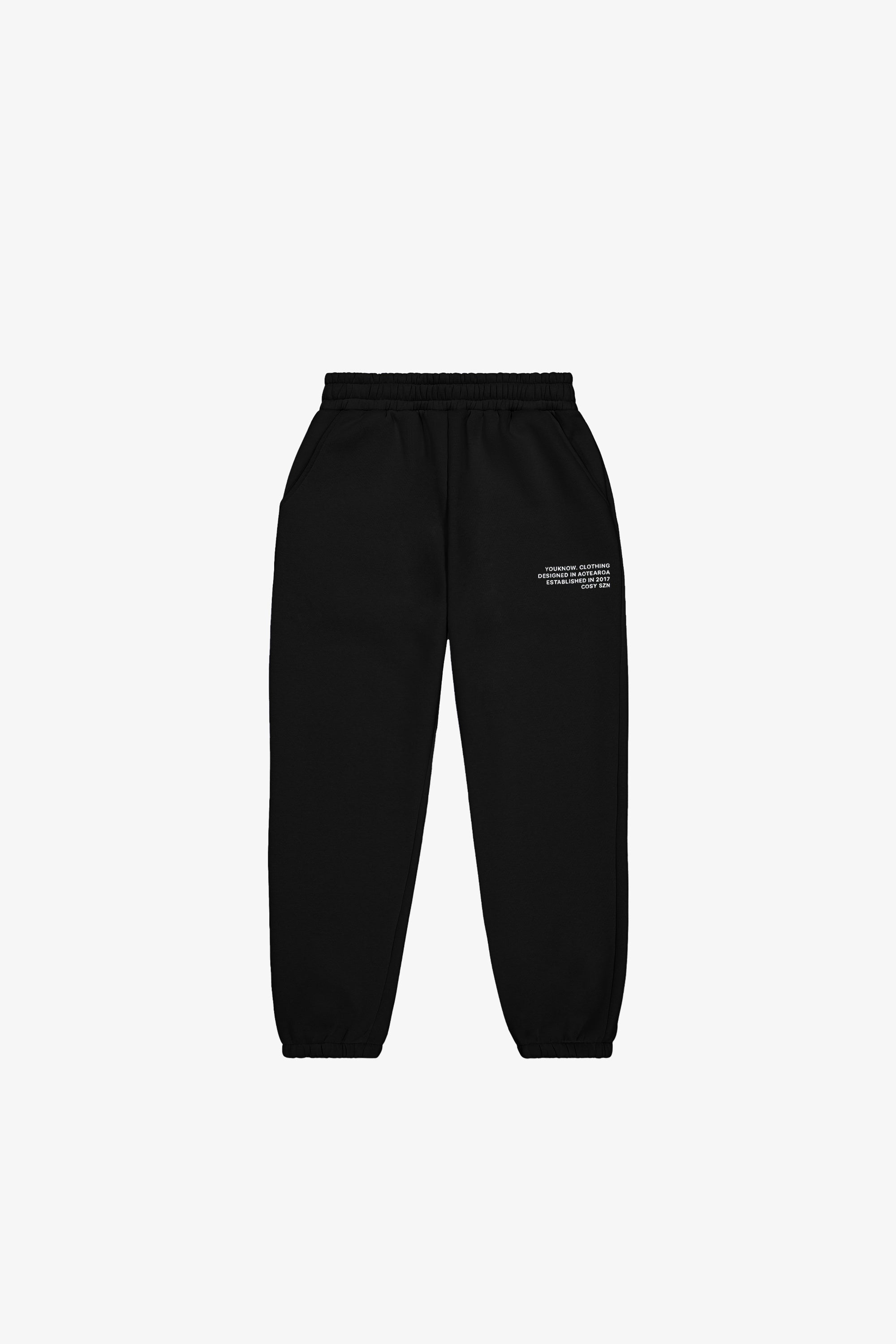 Cosyszn Sweatpants | Black – YOUKNOW. CLOTHING