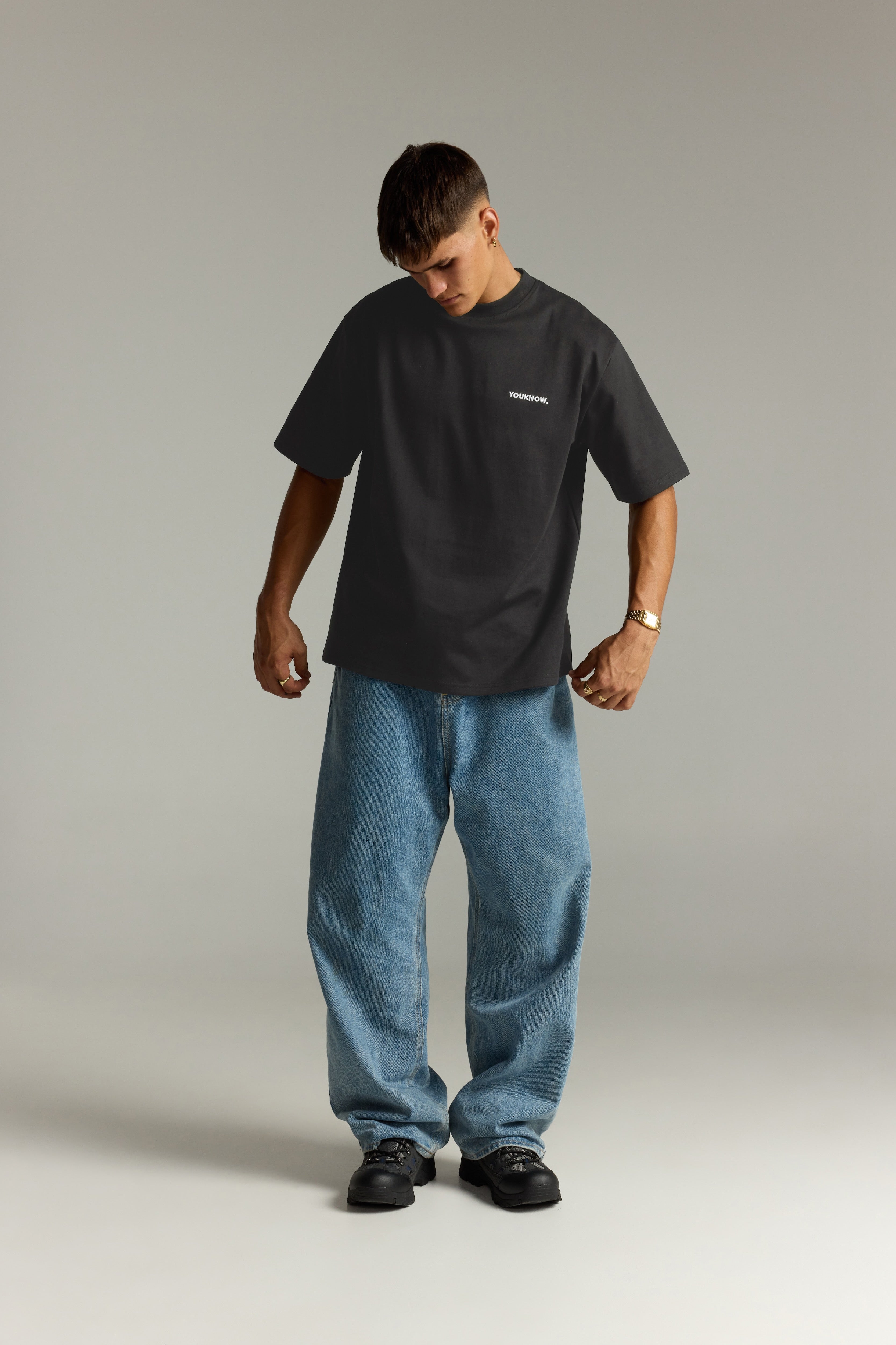 Core Standard Tee | Charcoal
