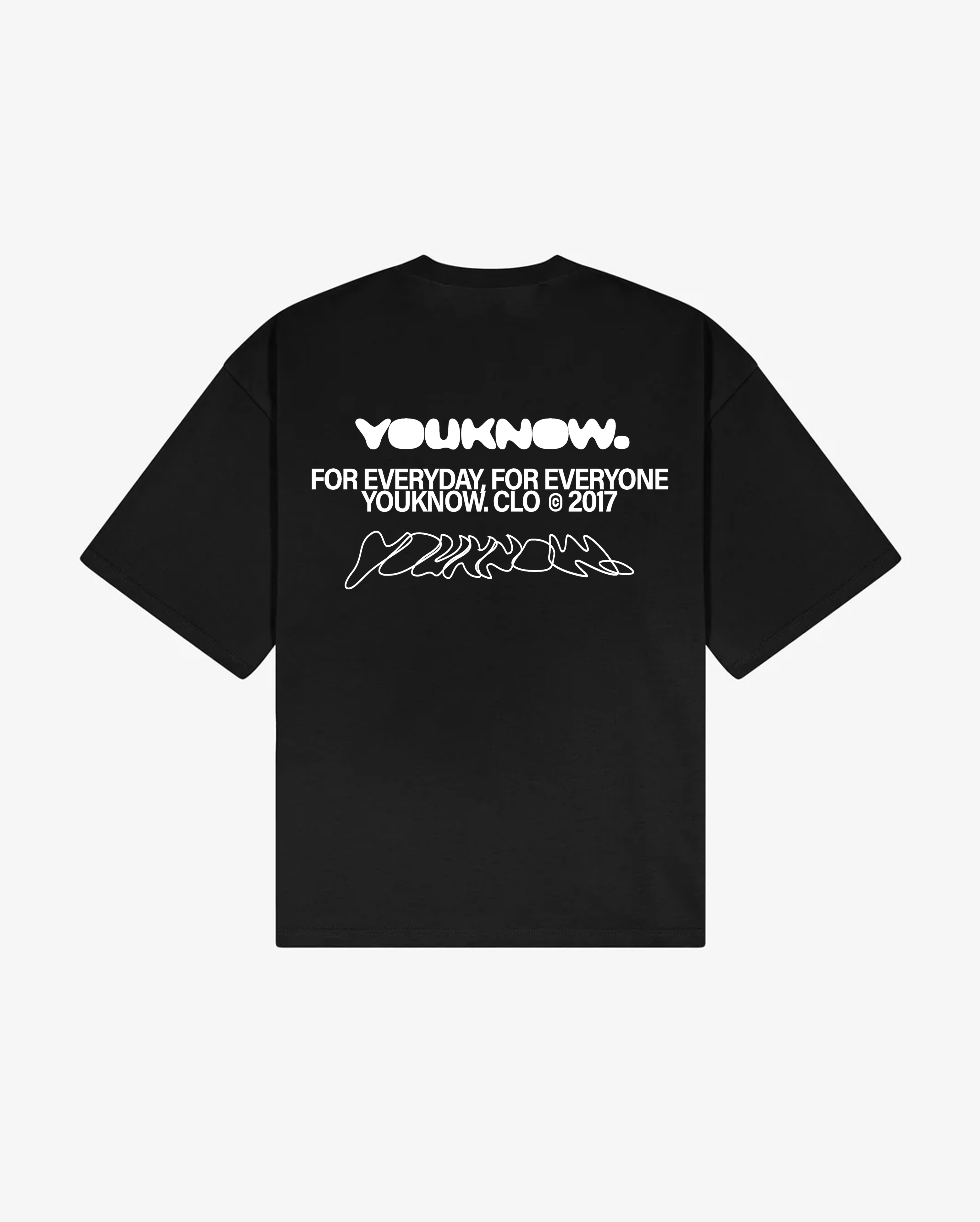 Ghost Tee | Black – YOUKNOW. CLOTHING