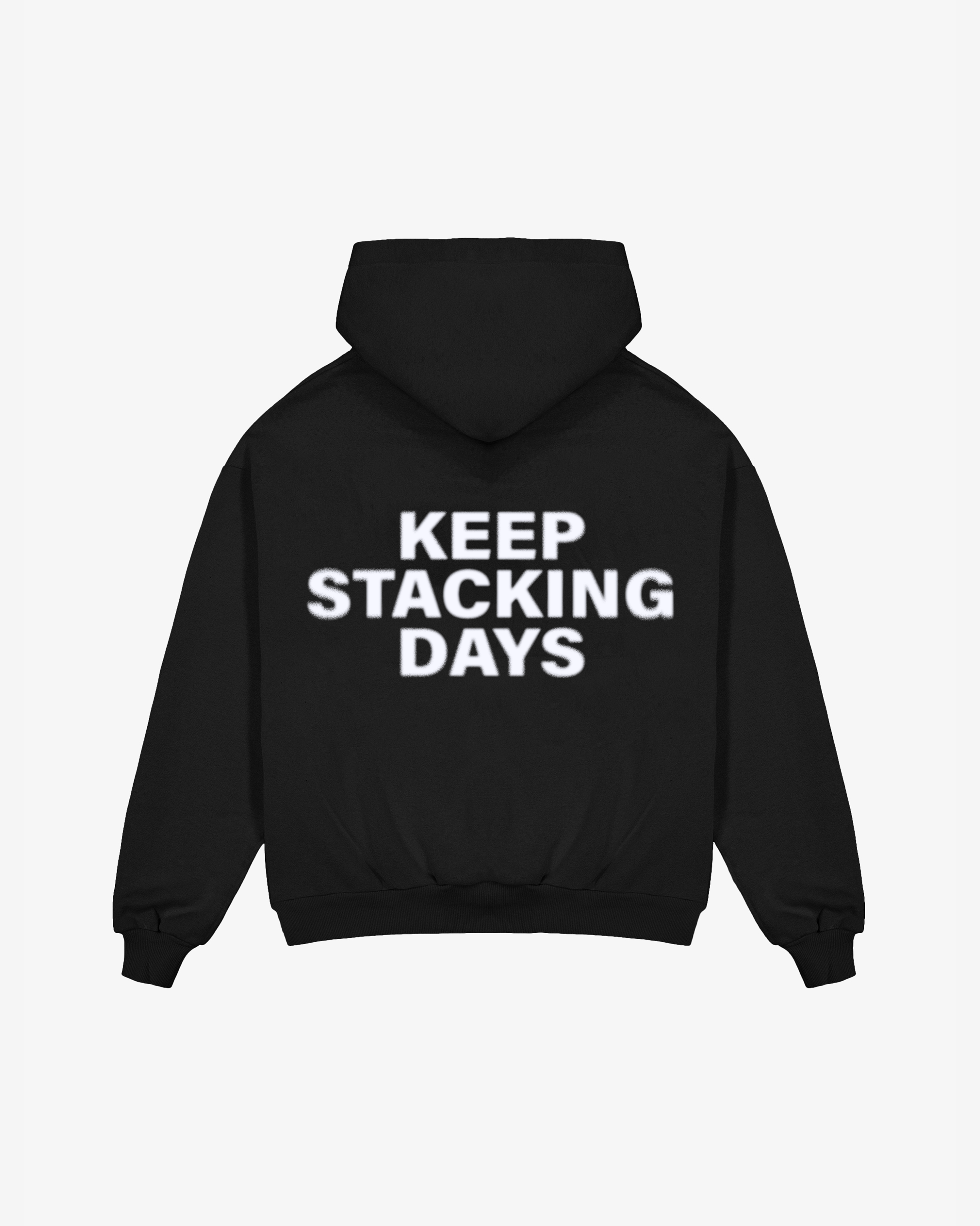 YK Move Stacking Days Hoodie | Black