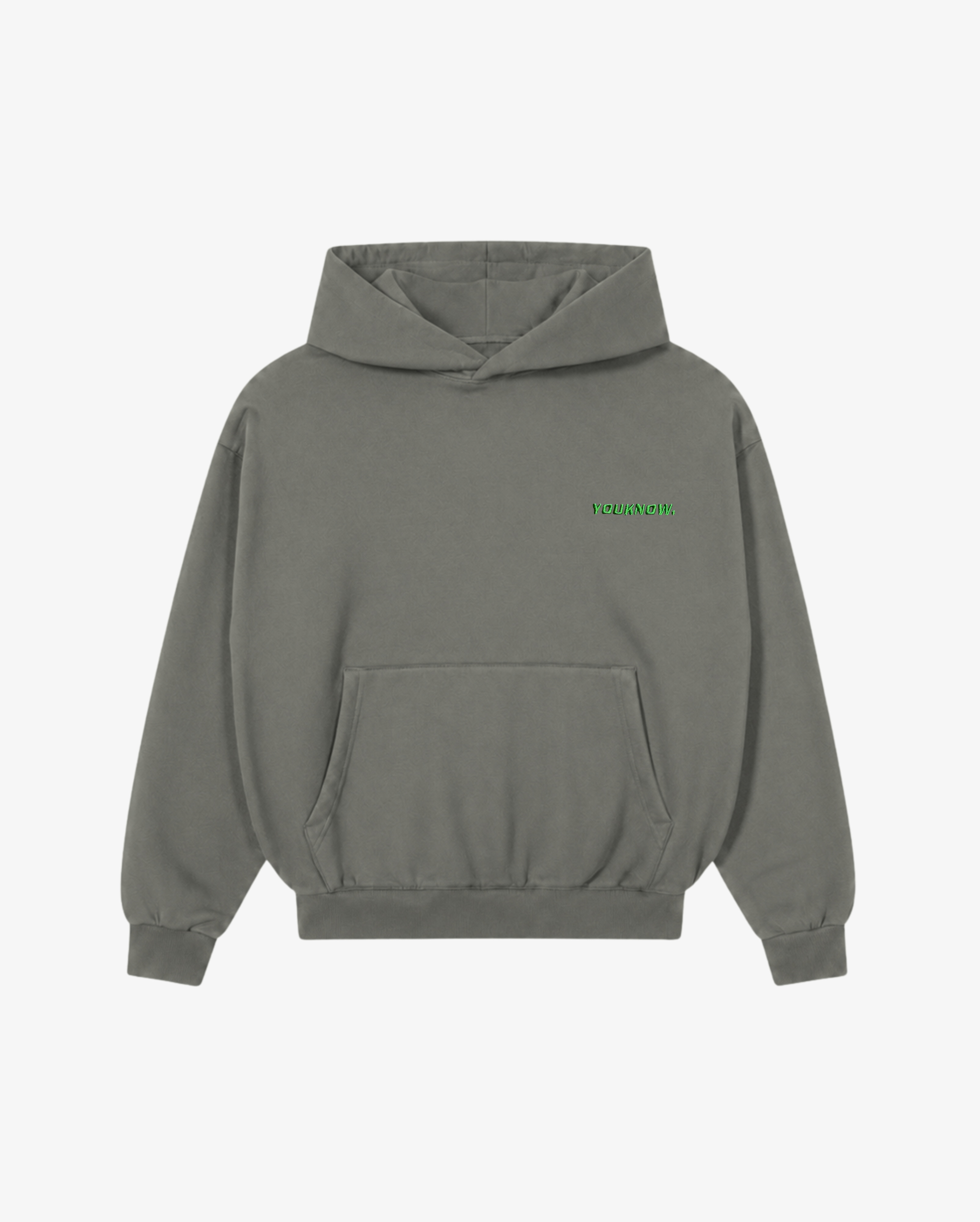 Outline Hoodie 2.0 | Charcoal