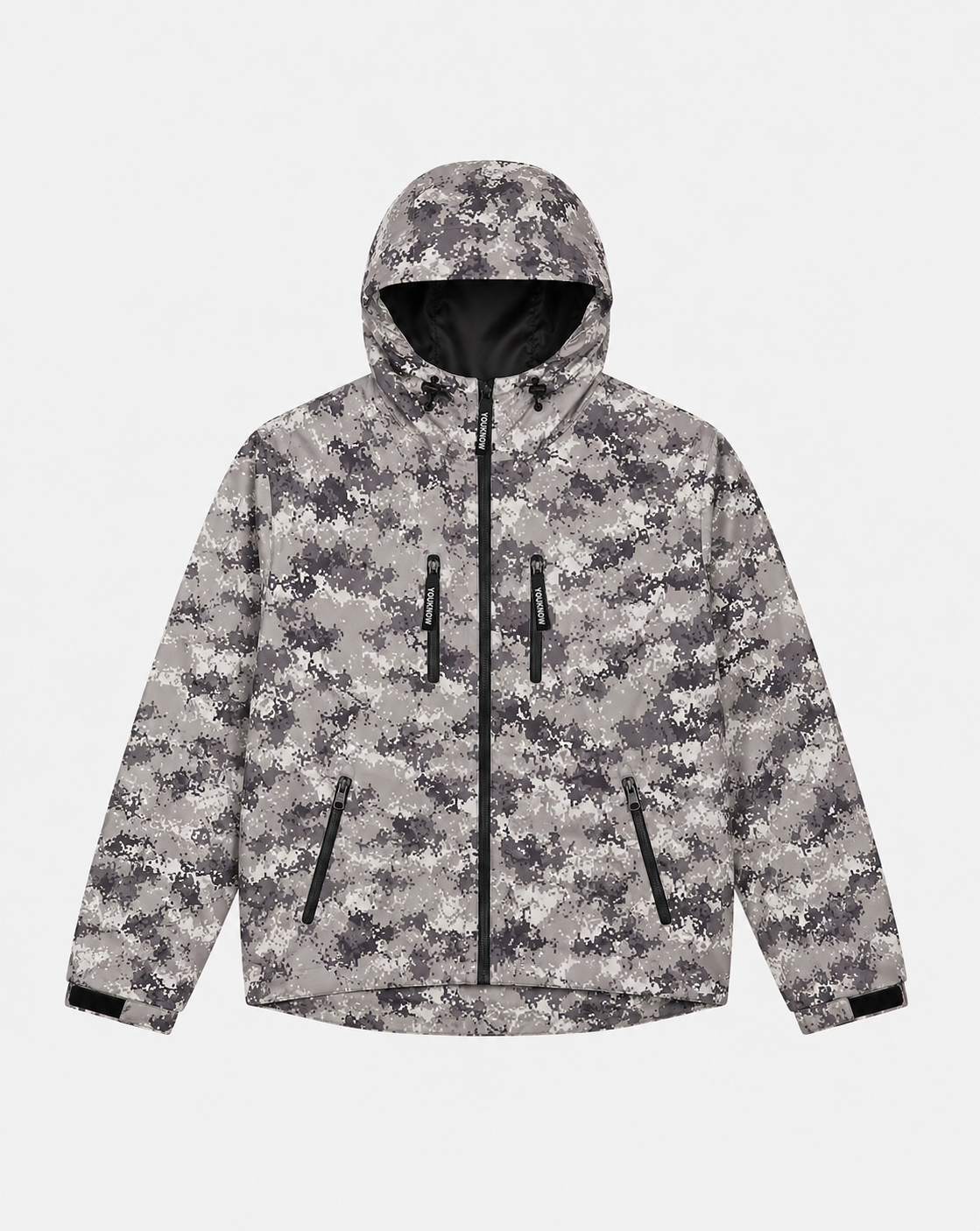 Full Zip Shell Jacket | Digi Camo – YOUKNOW. CLOTHING