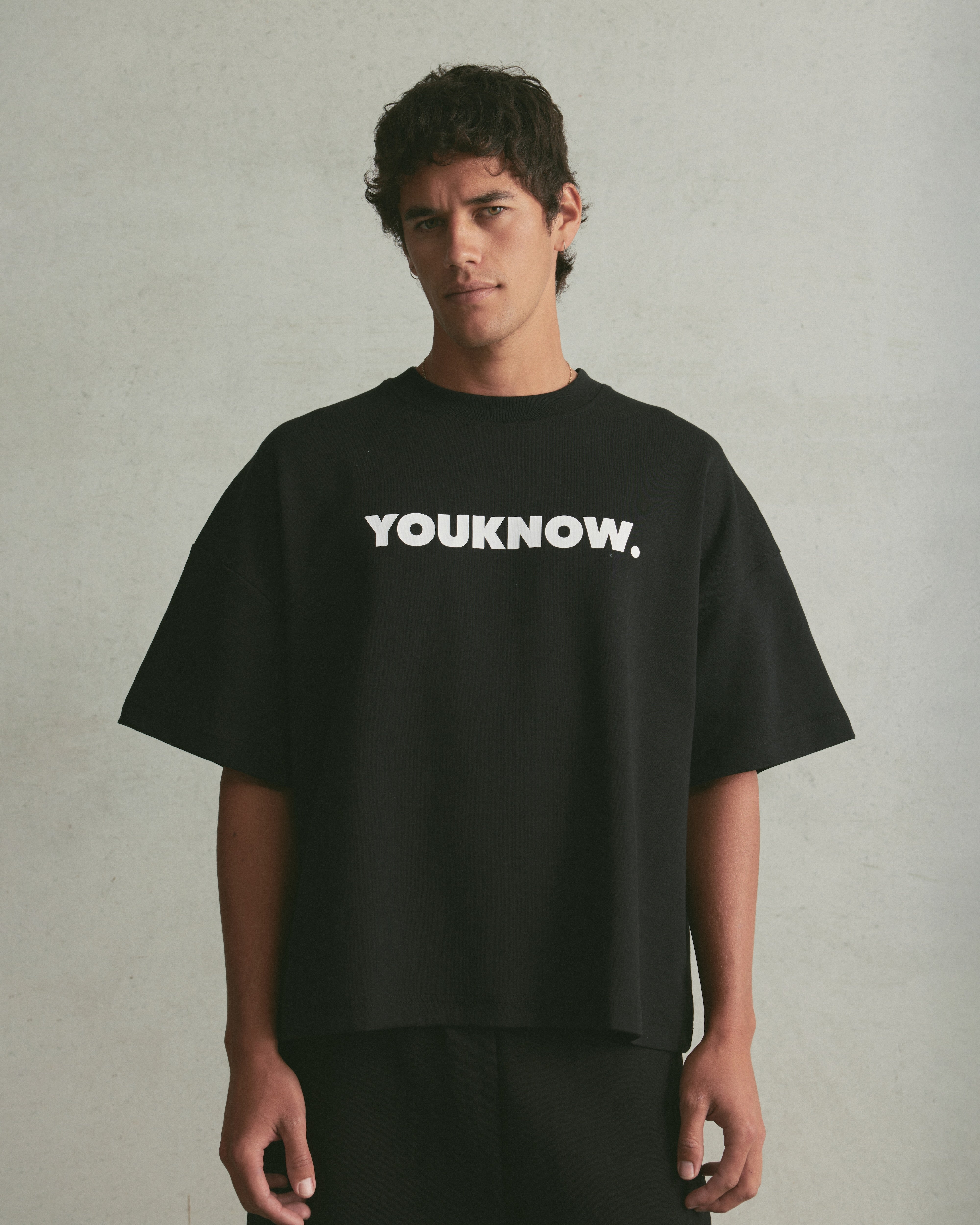 Block Tee | Black