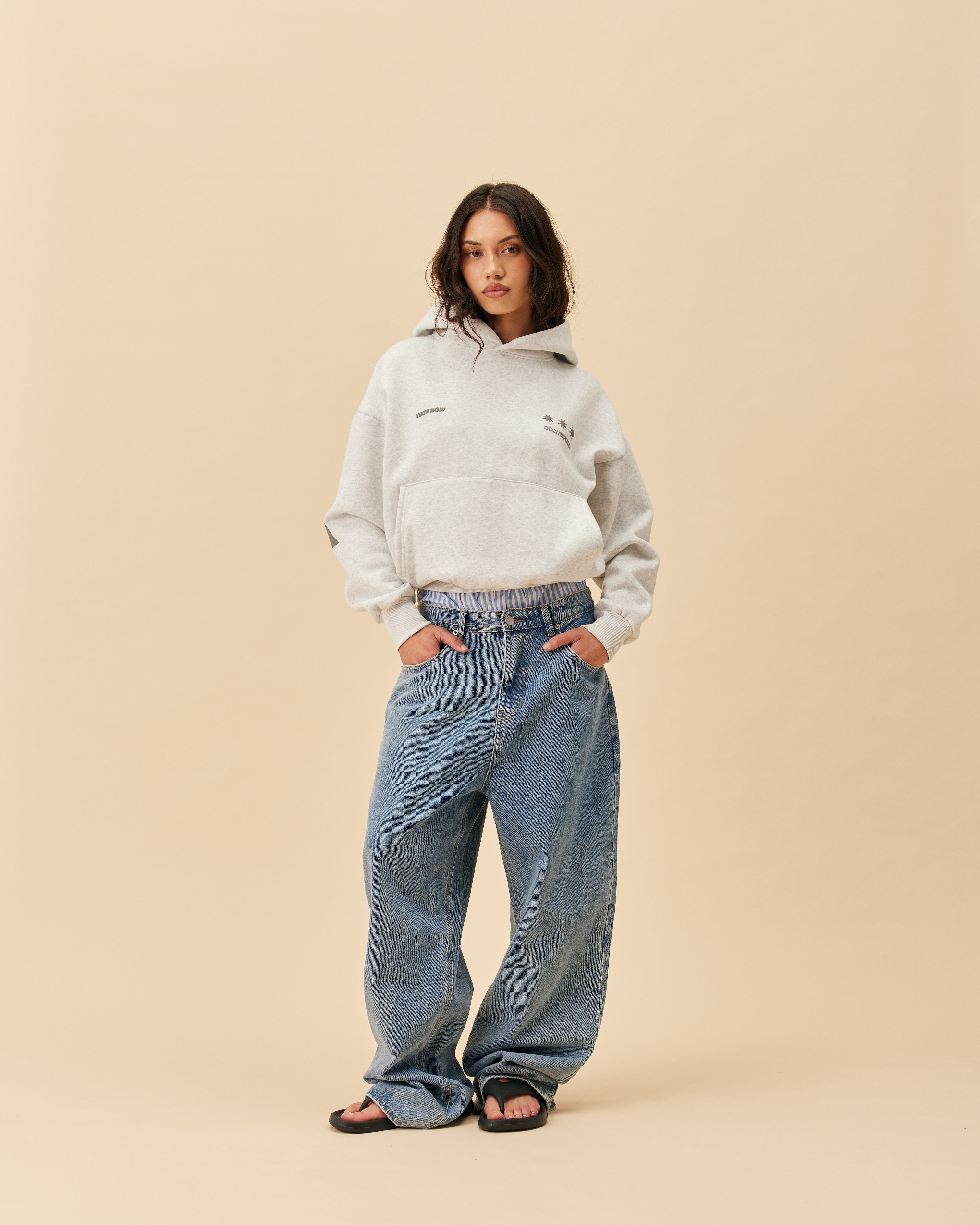 Big Back Hoodie | Chalk Dust