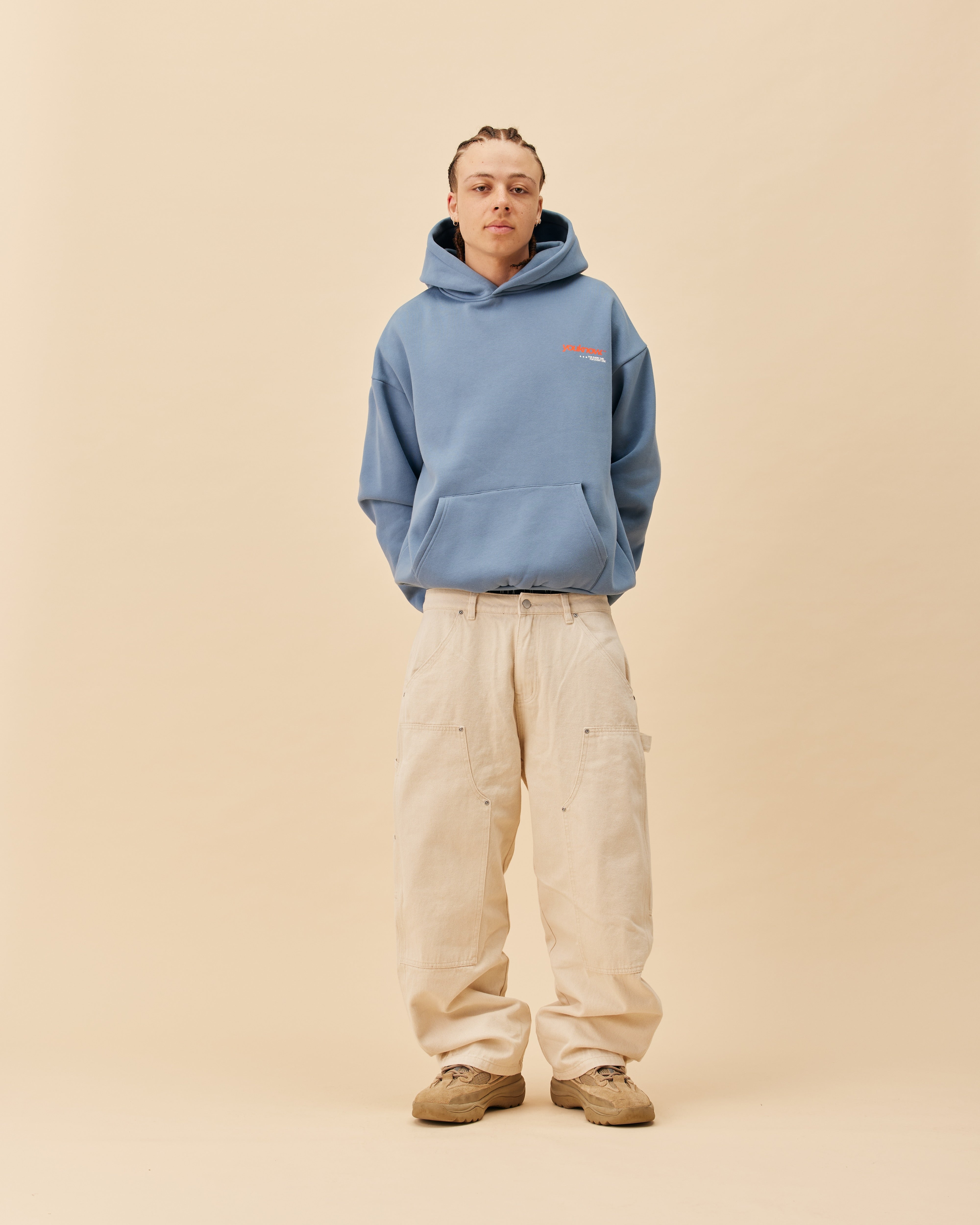 Community Hoodie | Denim Blue