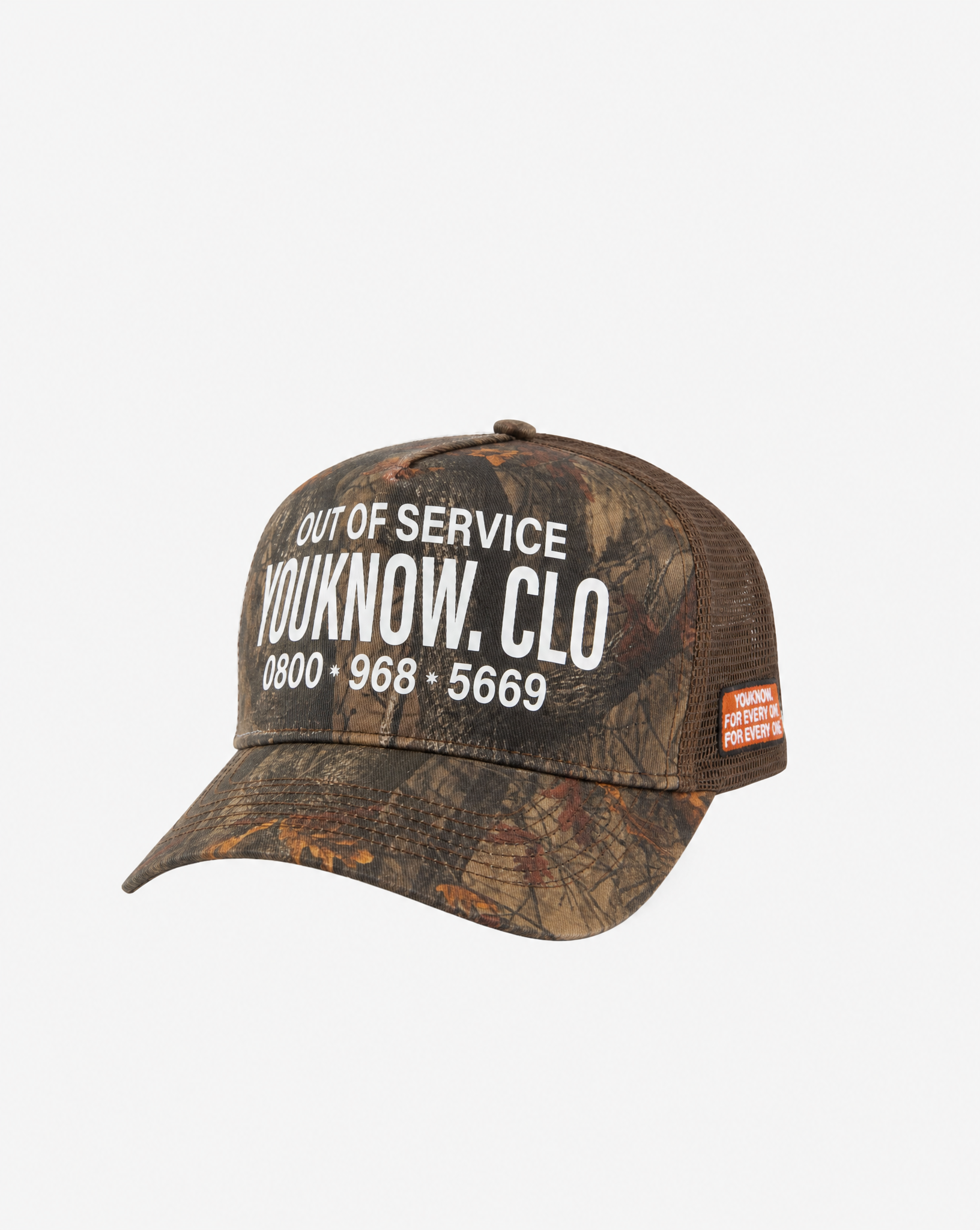 Out of Service Trucker Cap | Camo