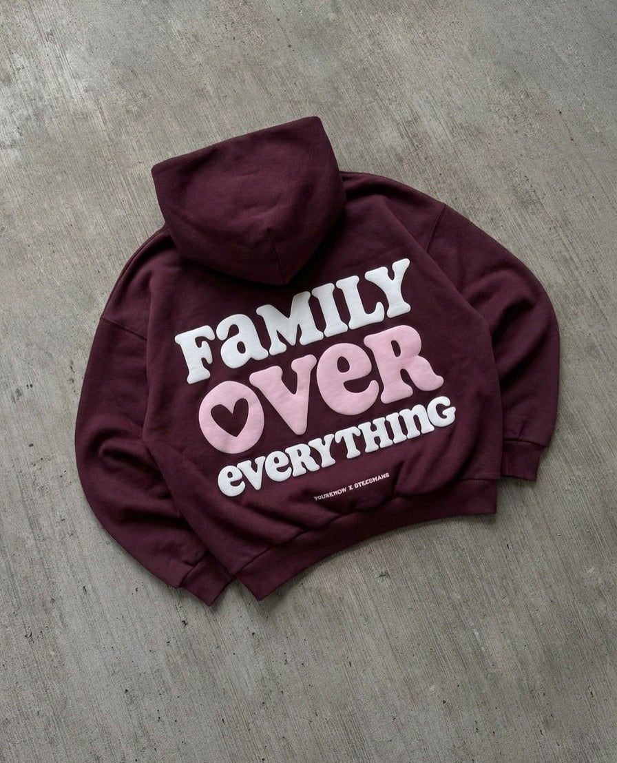 YK x Steedmans Hoodie | Burgundy