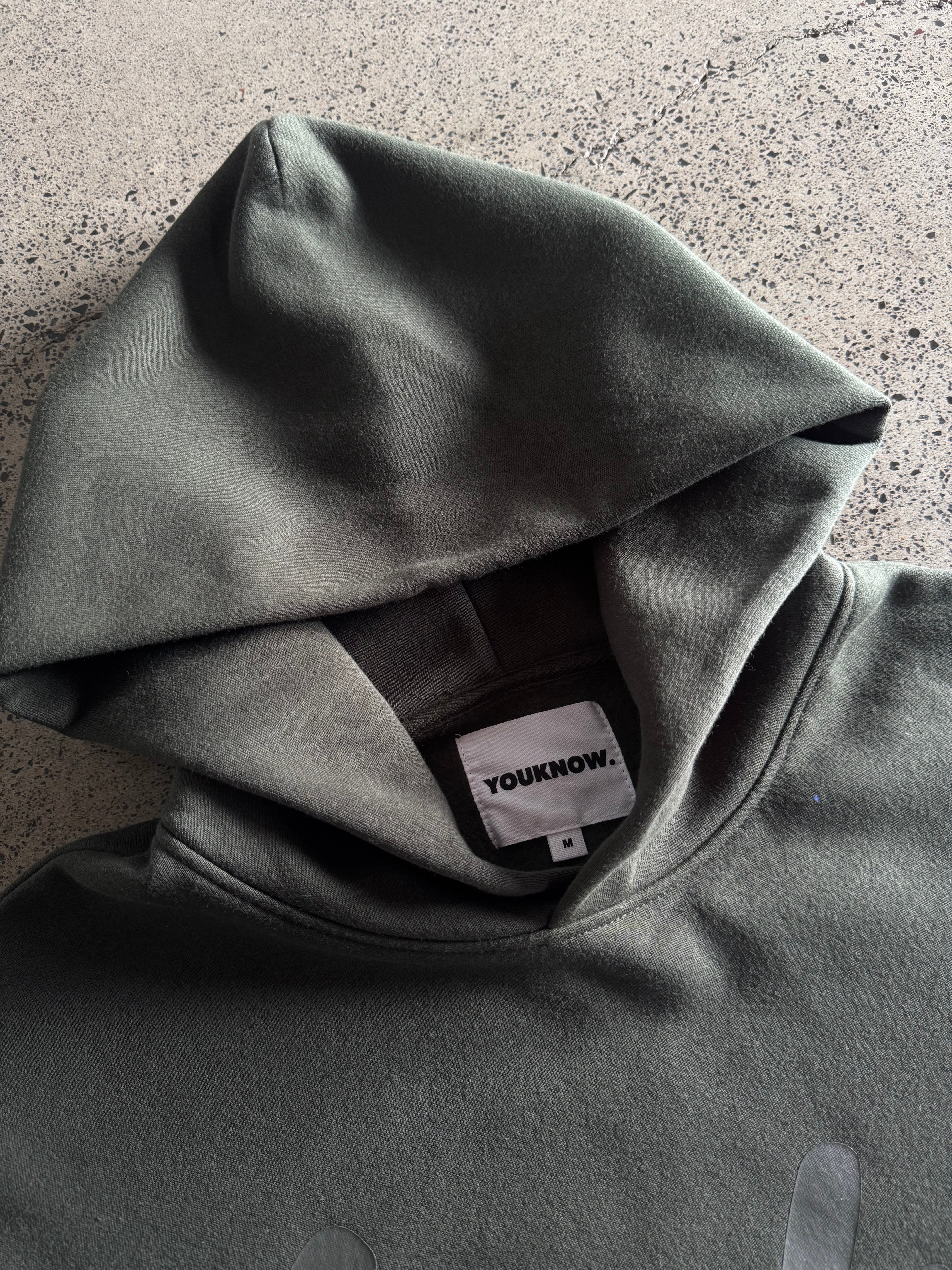 Sample YK Drip Theory Hoodie | Olive-3