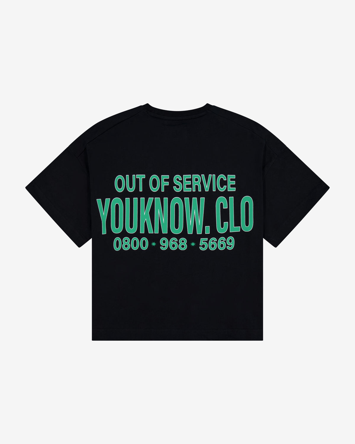 Out of Service Tee | Black-1