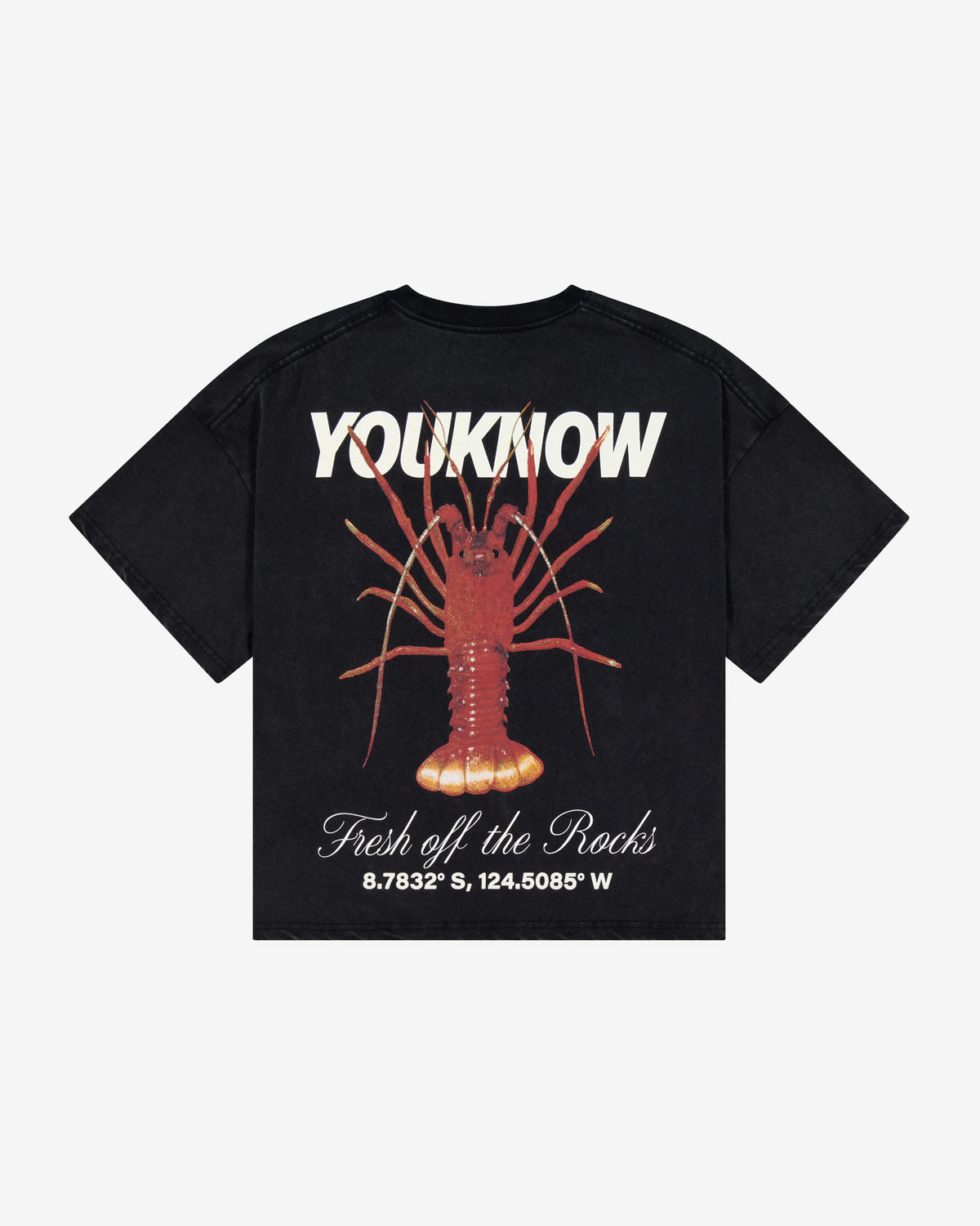Fresh Off The Rocks Tee | Black