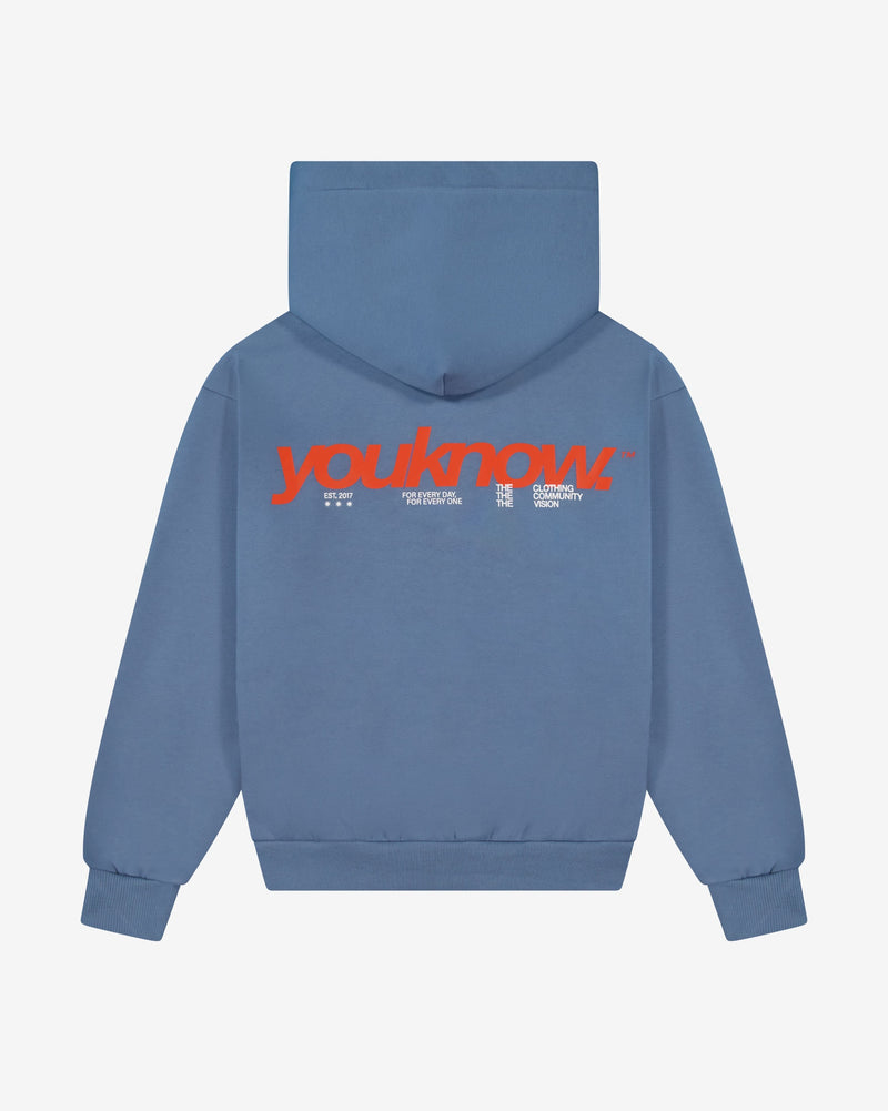 Community Hoodie | Denim Blue