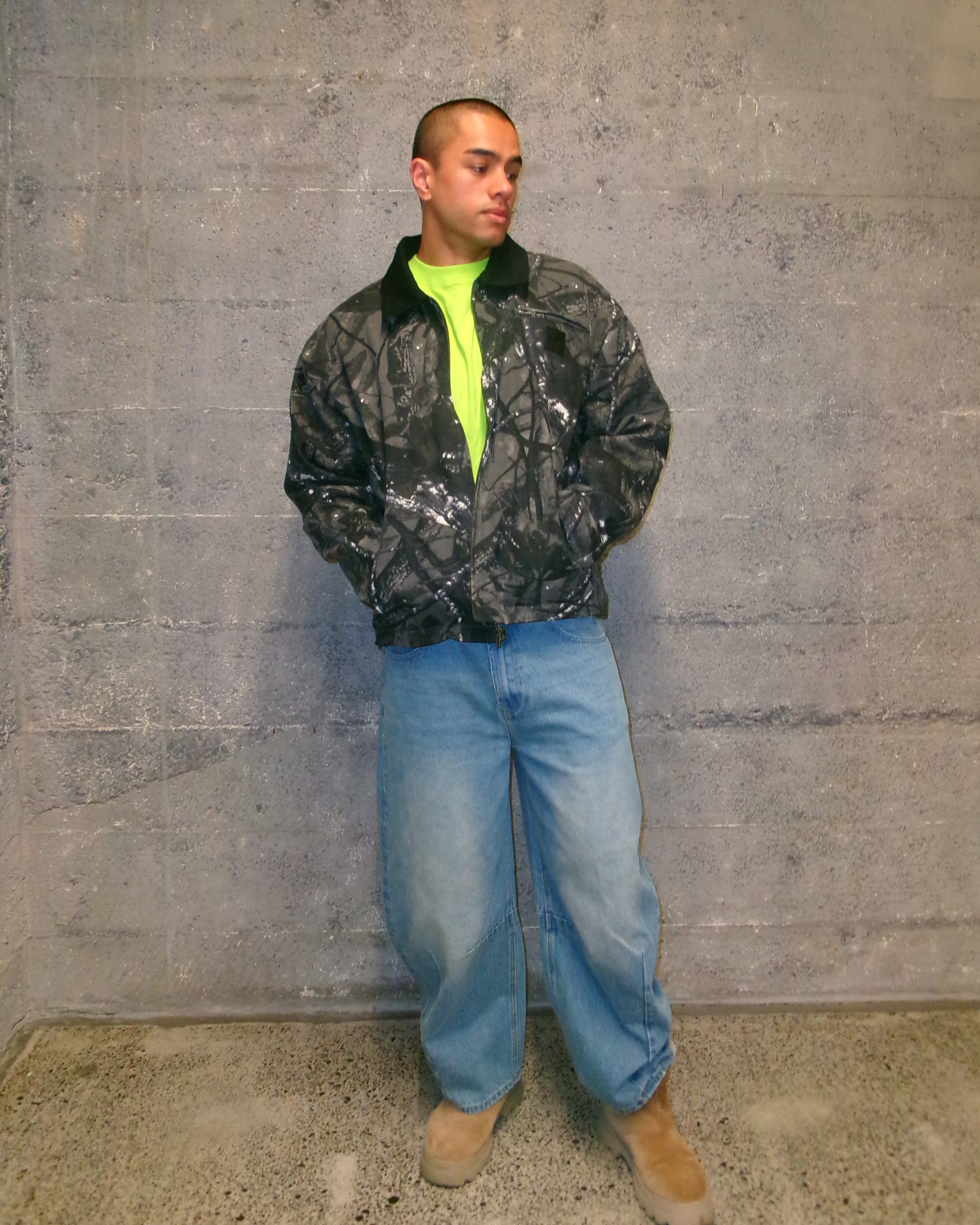 Flight Jacket | Forest Print