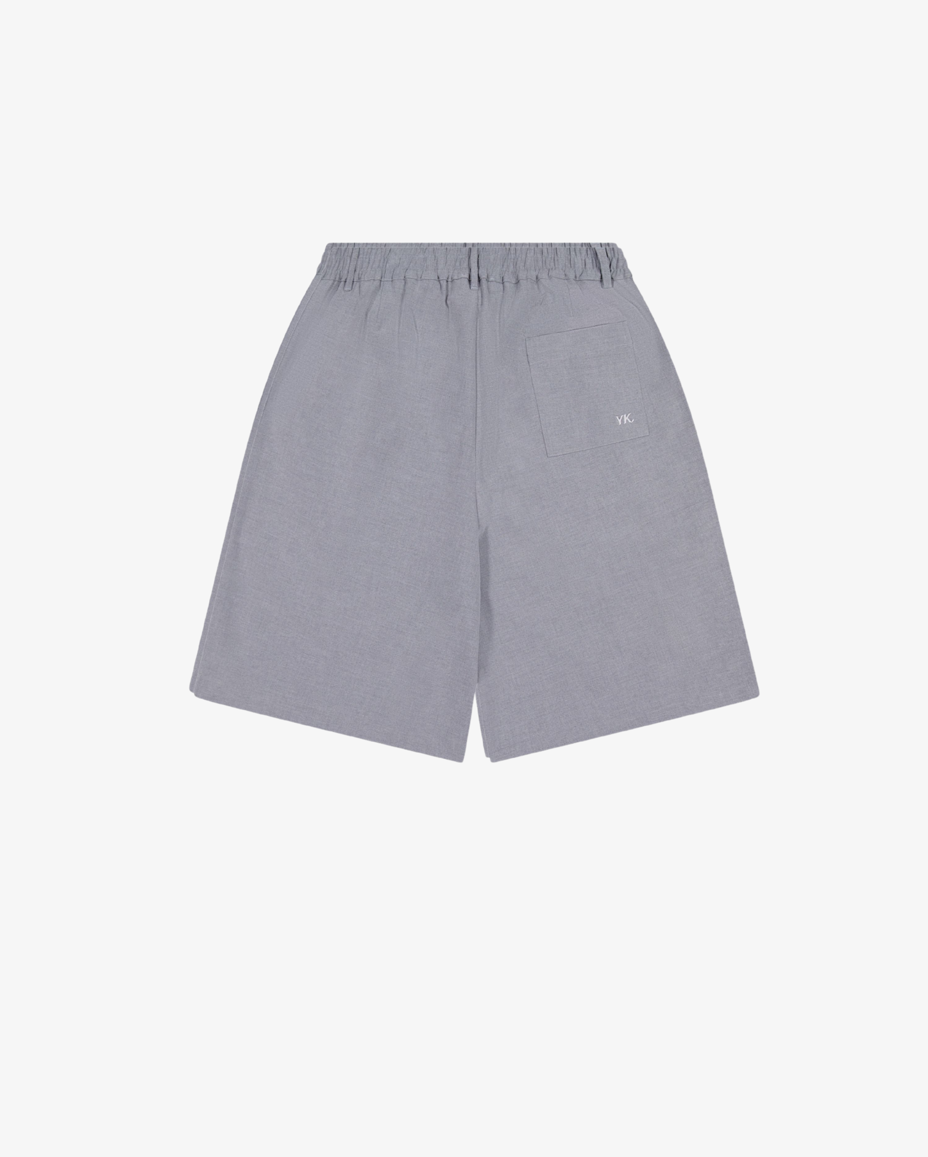 Nothing Pleated Shorts | Slate-7