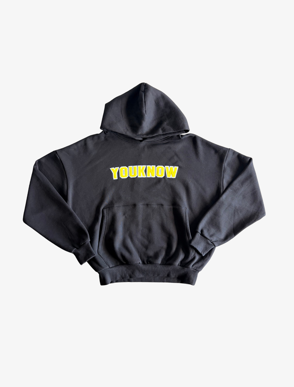 Sample YK Statement Hoodie | Black-1