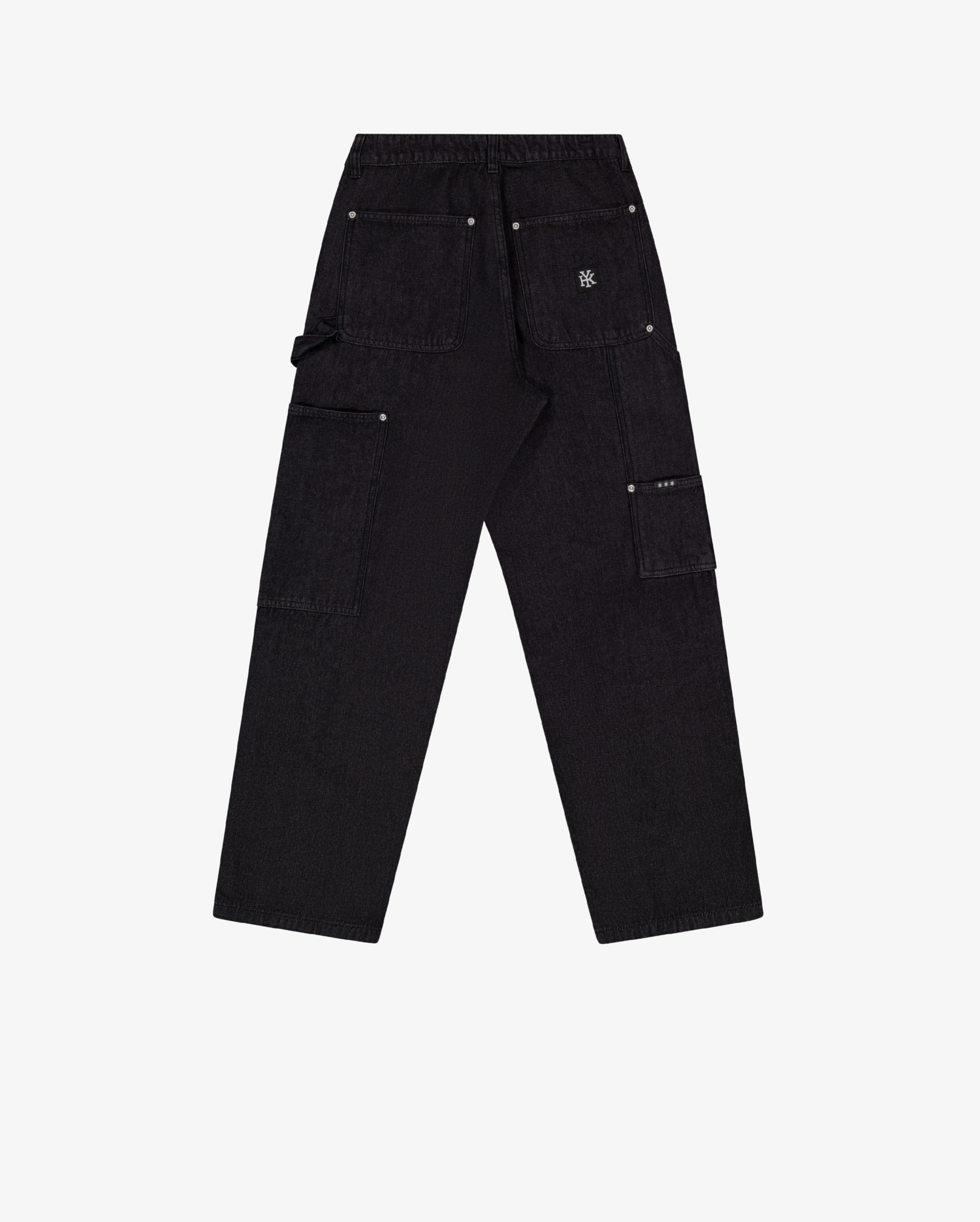 Carpenter Pants | Washed Black-8