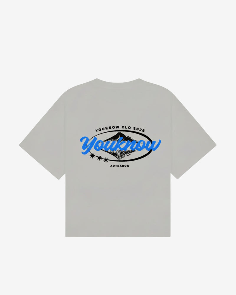 Aotearoa Tee SS | Washed Grey