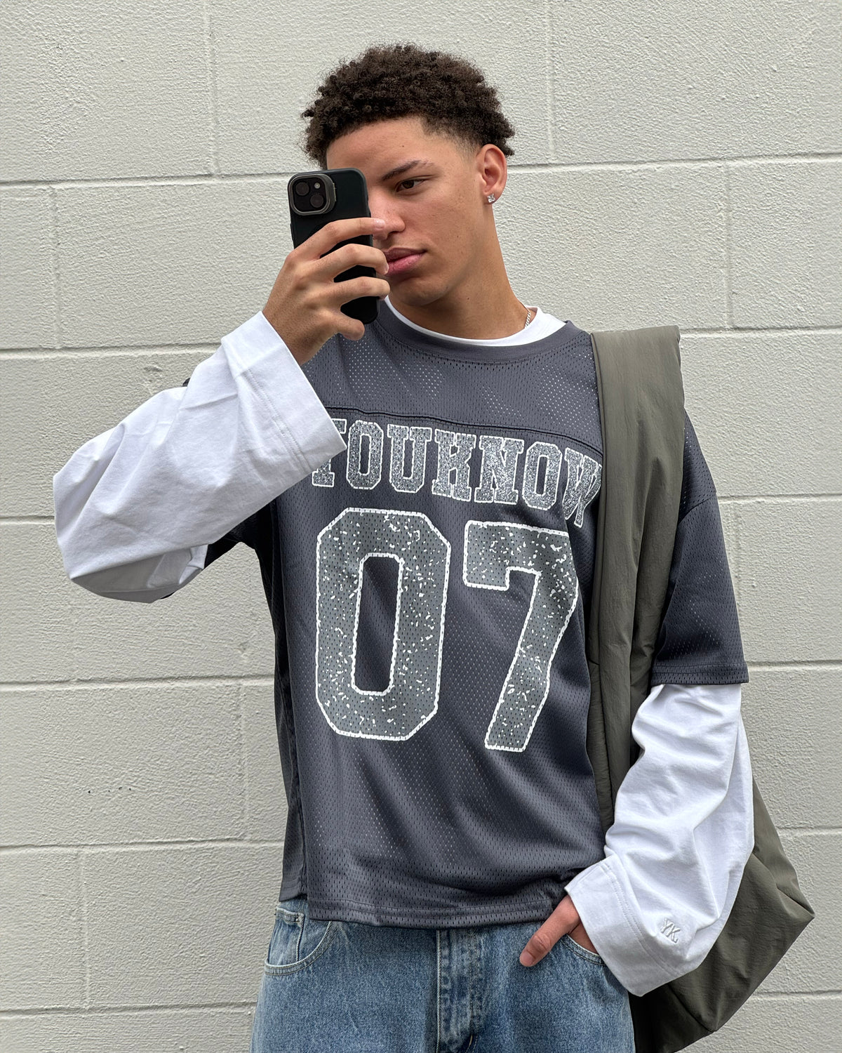 Mesh Jersey 2.0 | Charcoal-3