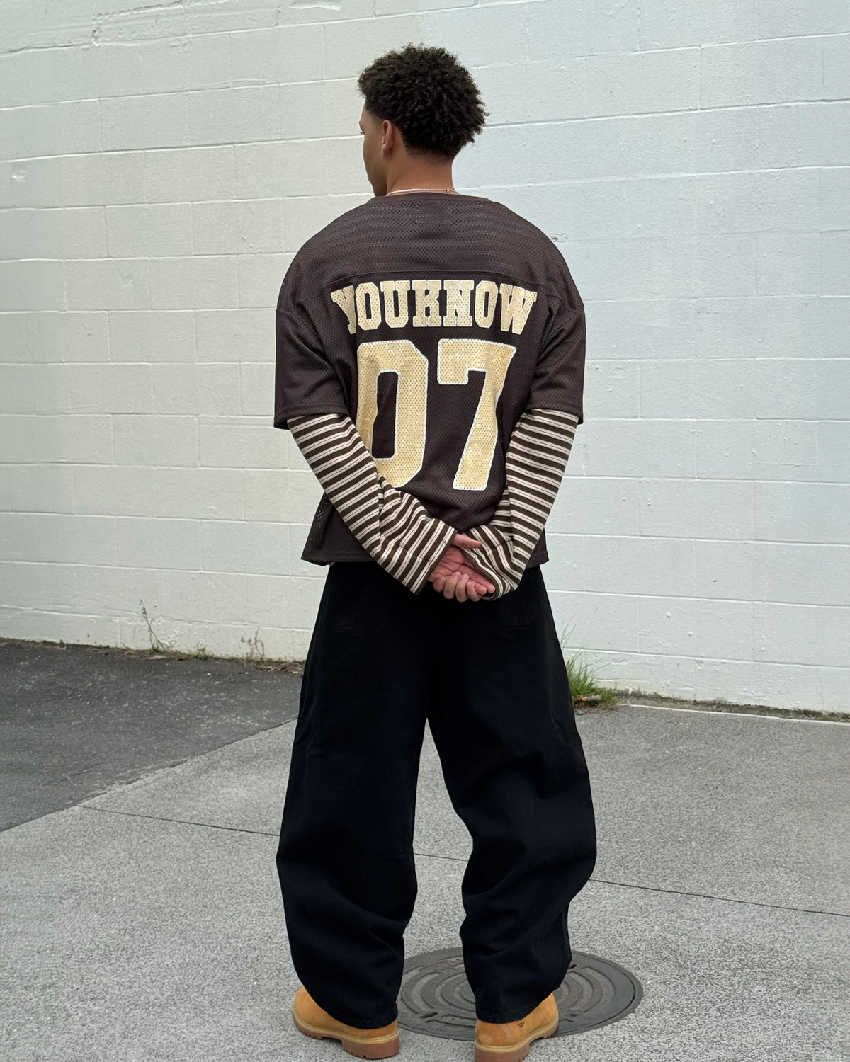 Mesh Jersey 2.0 | Brown-4