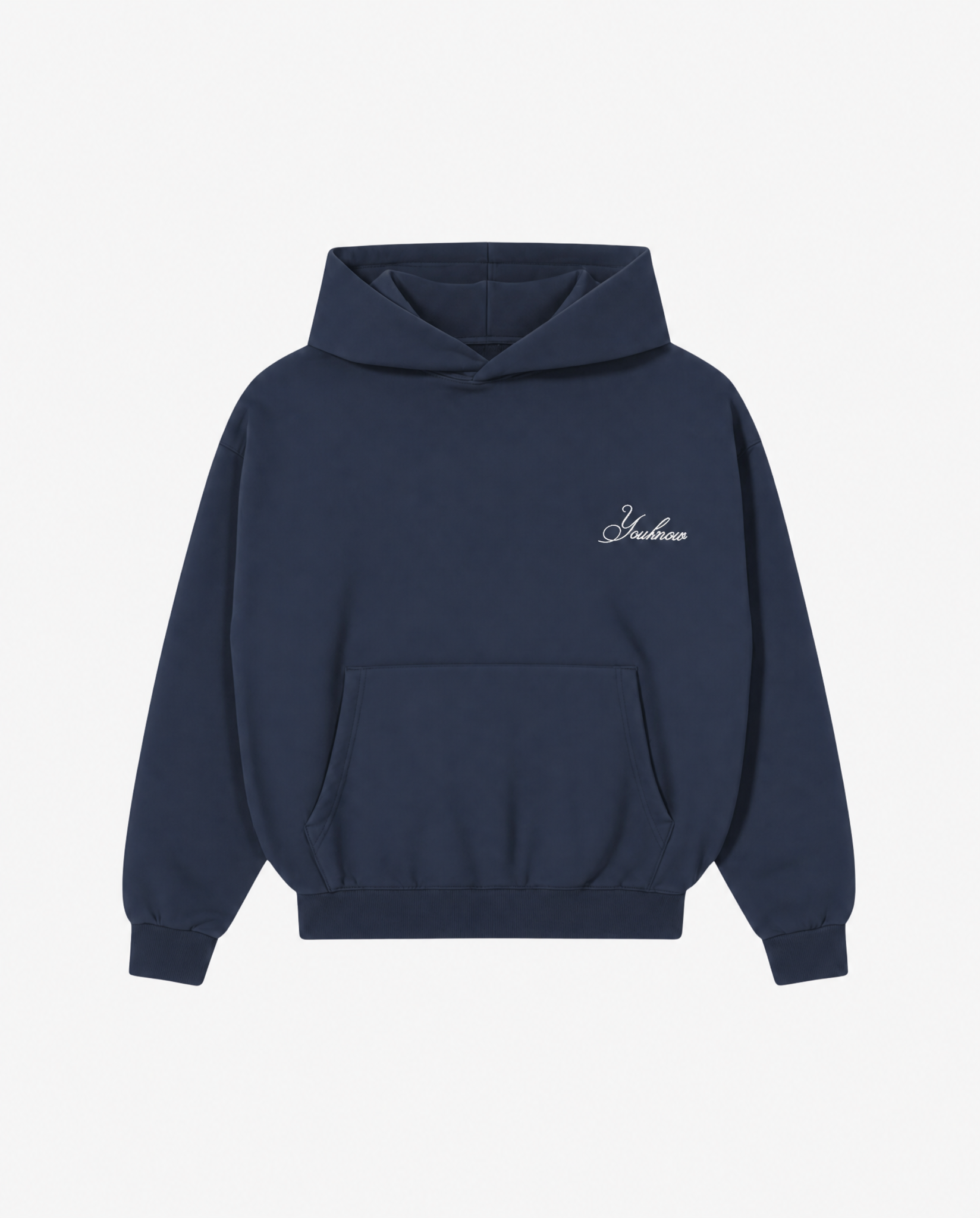Script Hoodie | Marine
