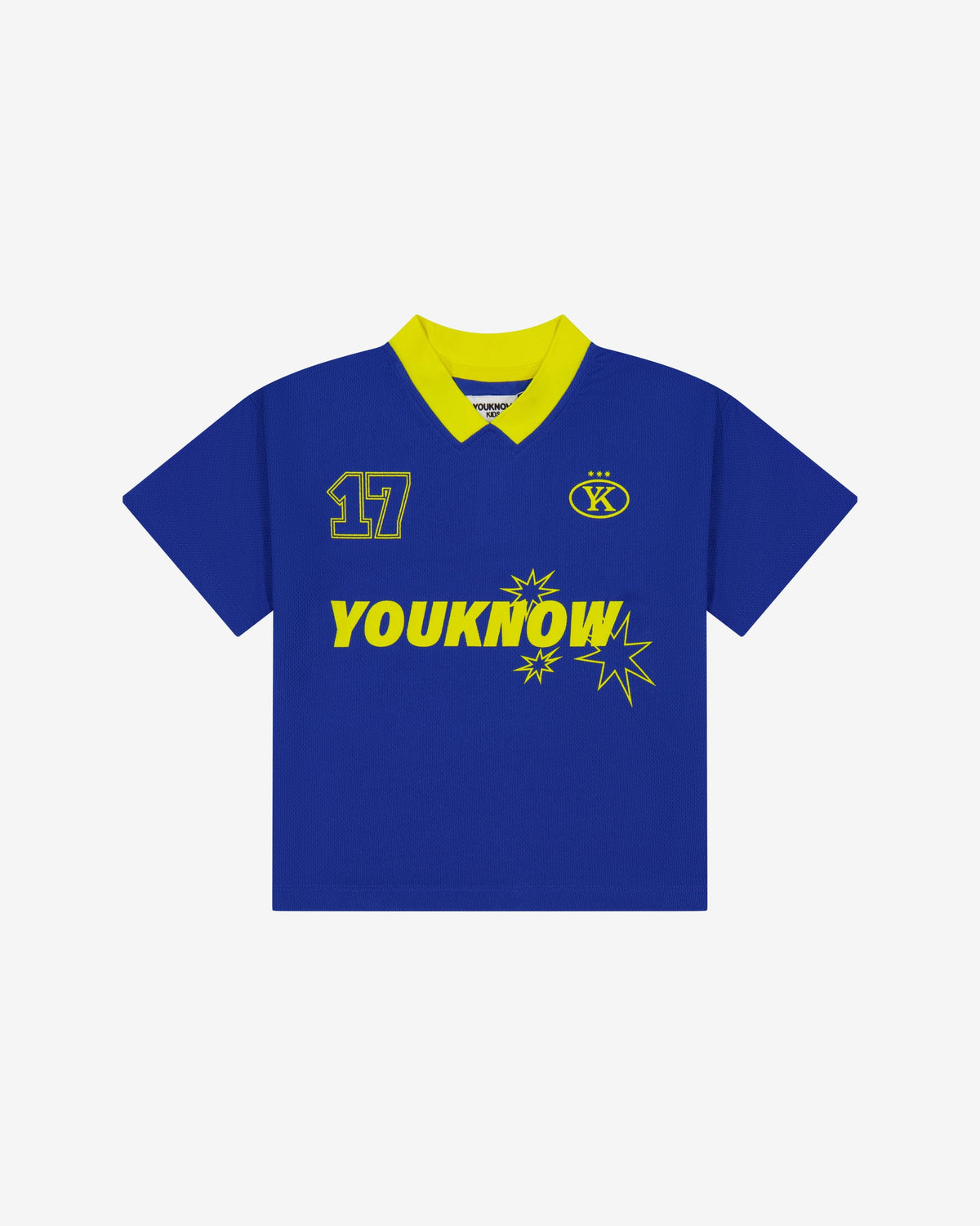 Kids Football Top | Blue-1