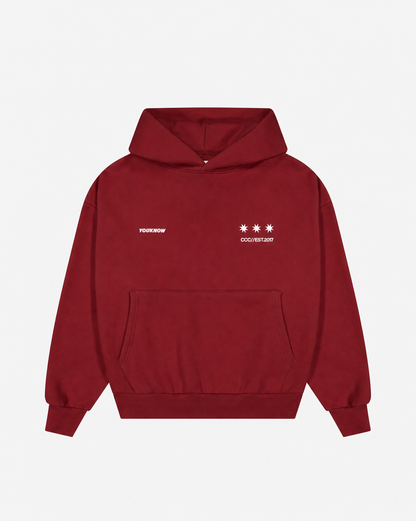 Big Back Hoodie | Maroon