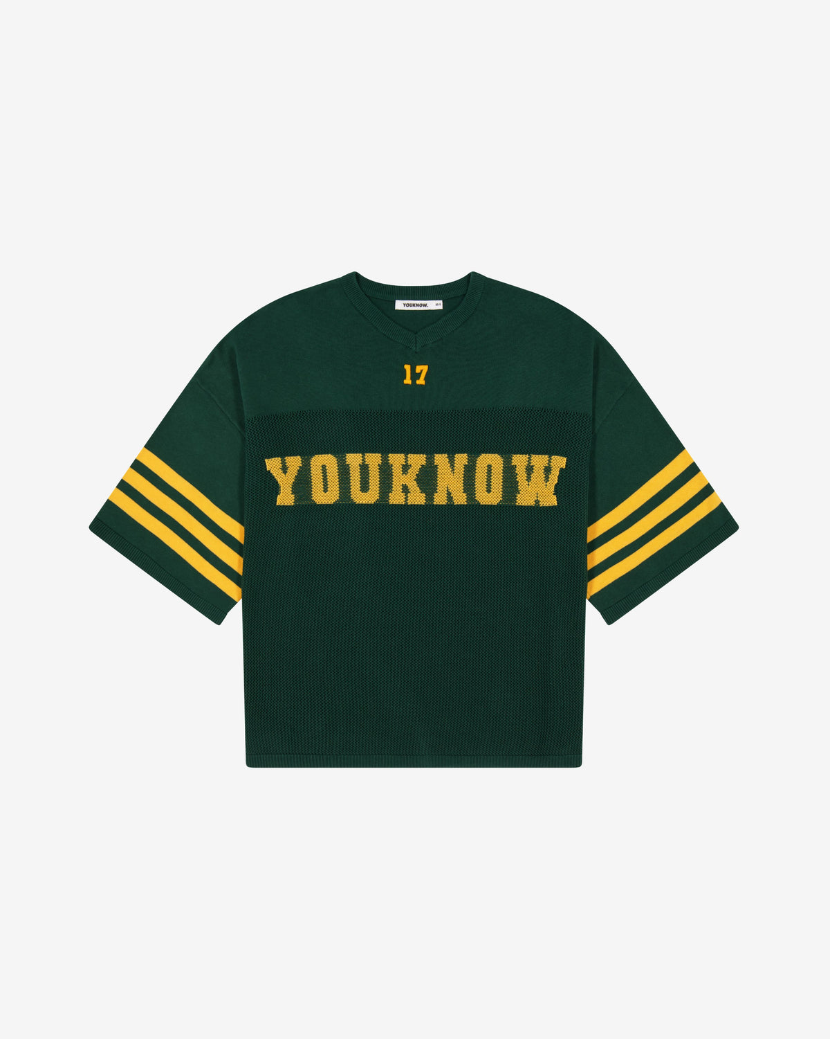 American Football Knit Jersey | Dark Green-1