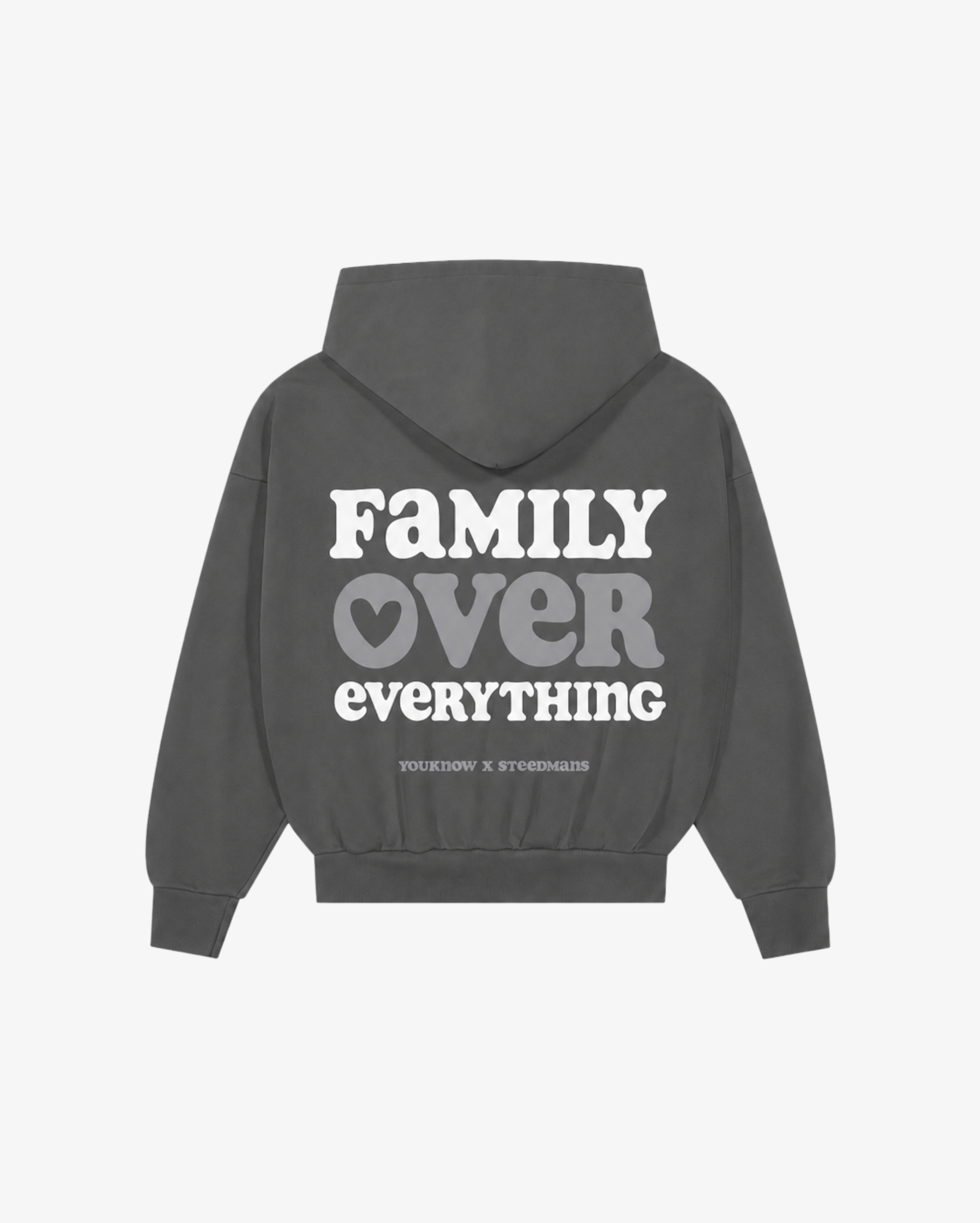 YK x Steedmans Hoodie | Charcoal