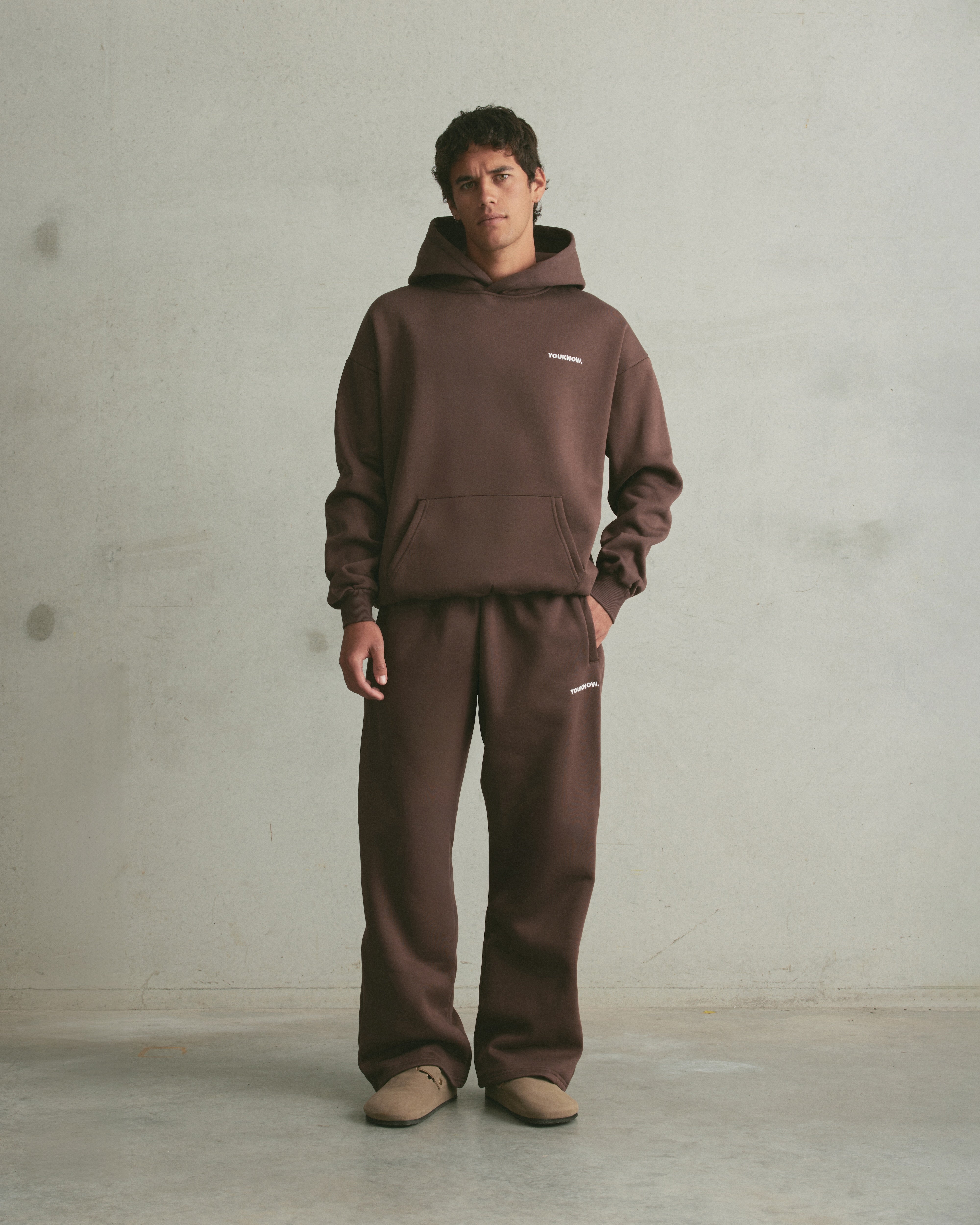 Core Standard Hoodie | Brown