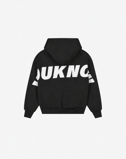 Kids Big Back Hoodie | Black