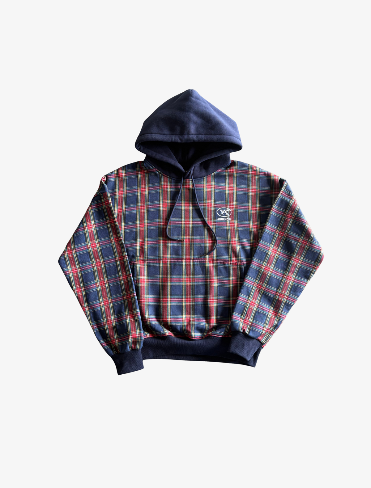Sample YK Tartain Hoodie | Check-1