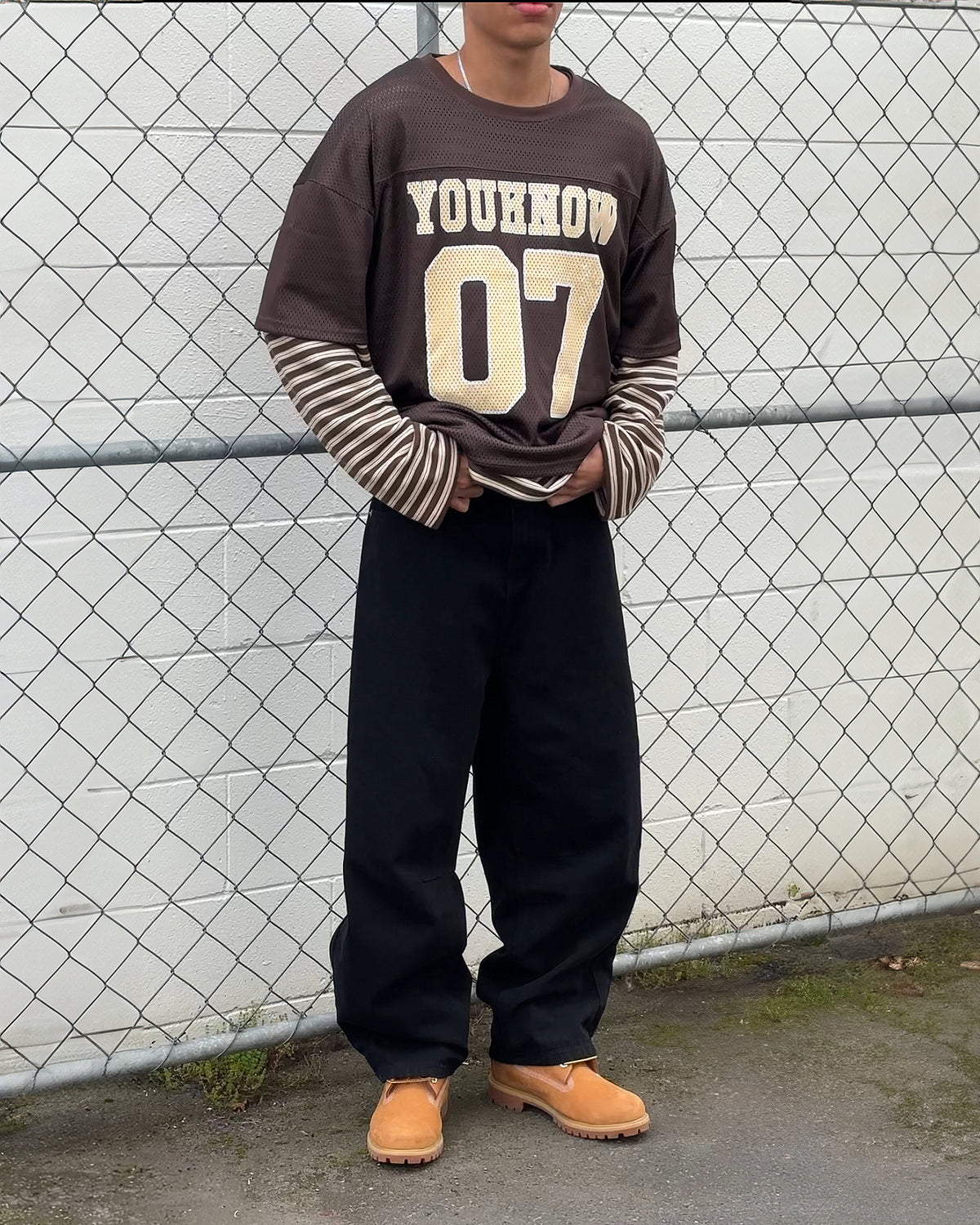 Mesh Jersey 2.0 | Brown-3