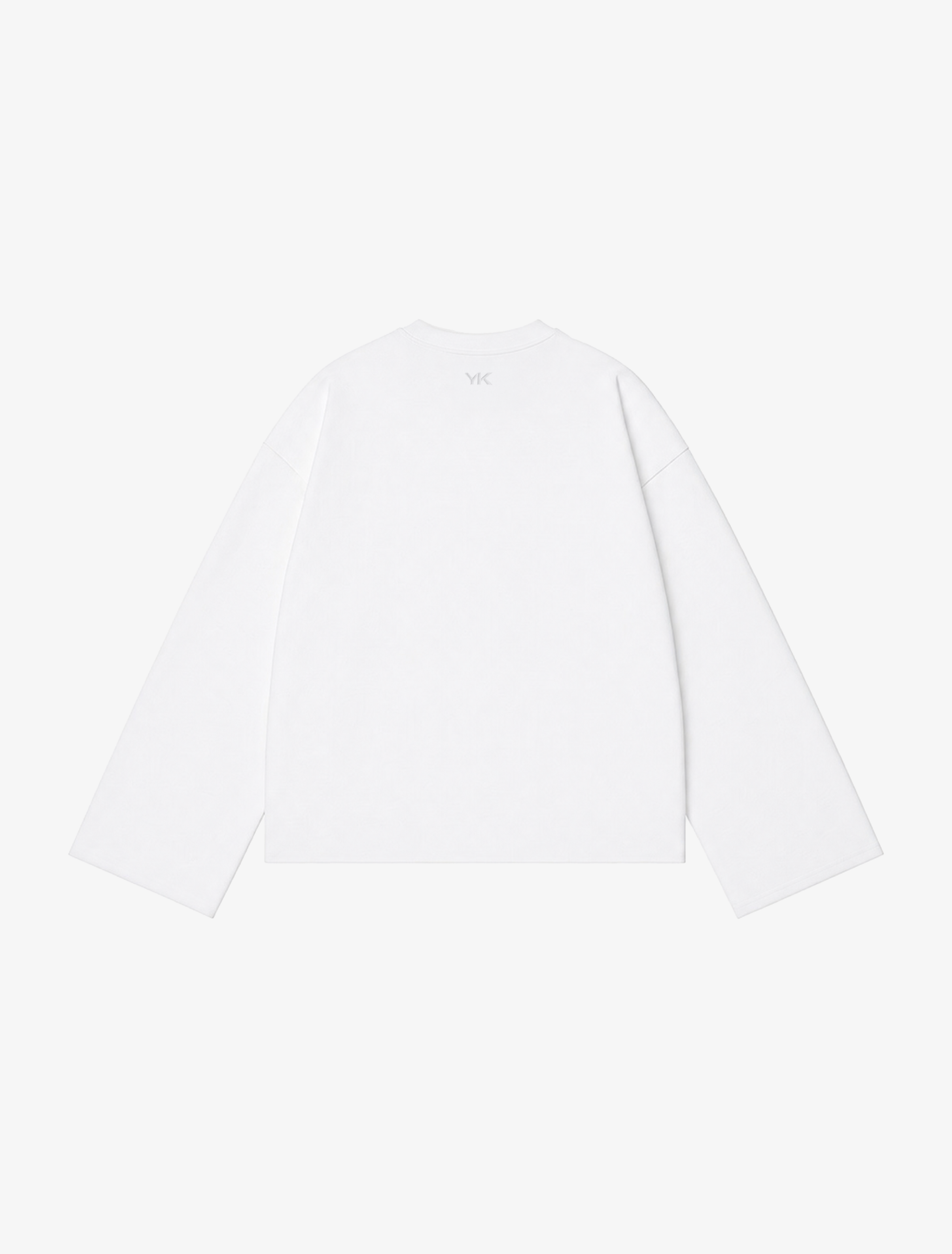 Nothing Wide Long Sleeve Tee | Cloud White-4