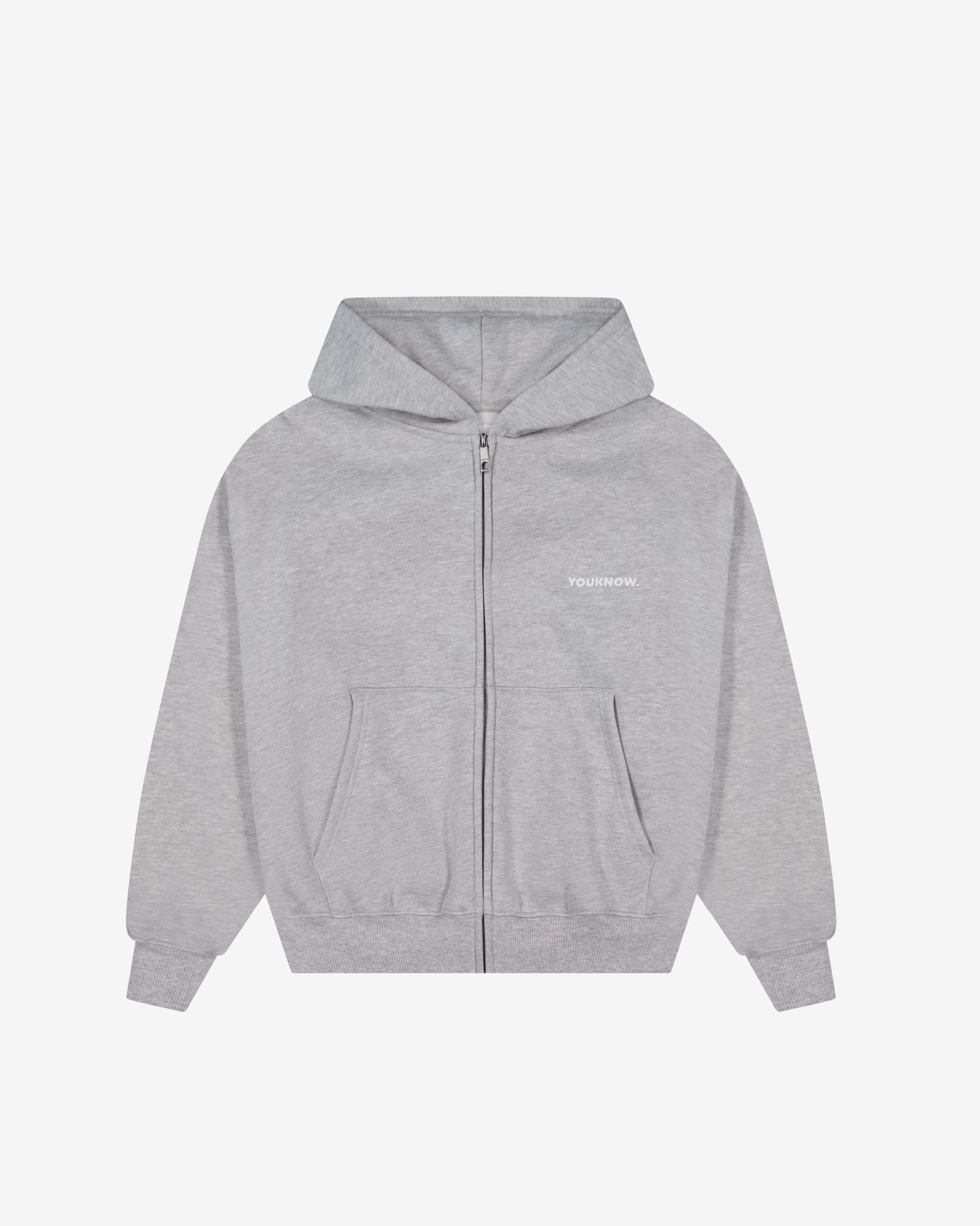 東方神起 ユノ　I-KNOW - HOODIE ZIP-UP SET GRAY Offset Zip Up Hoodie | Grey/Camo – YOUKNOW. CLOTHING
