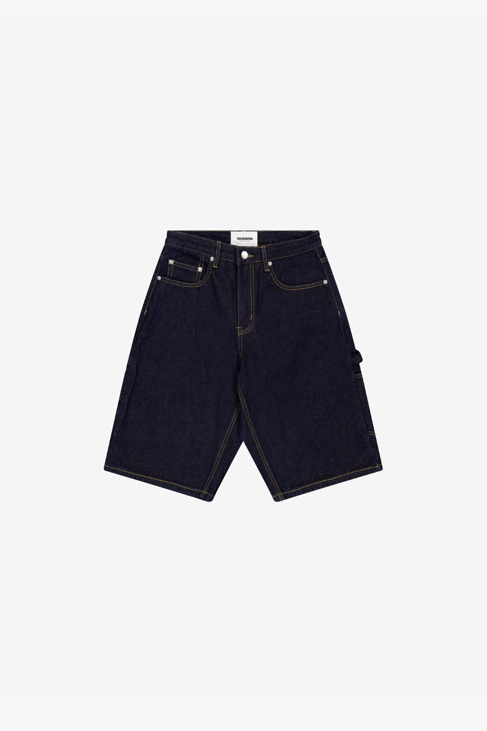 Denim Jorts | Indigo-5