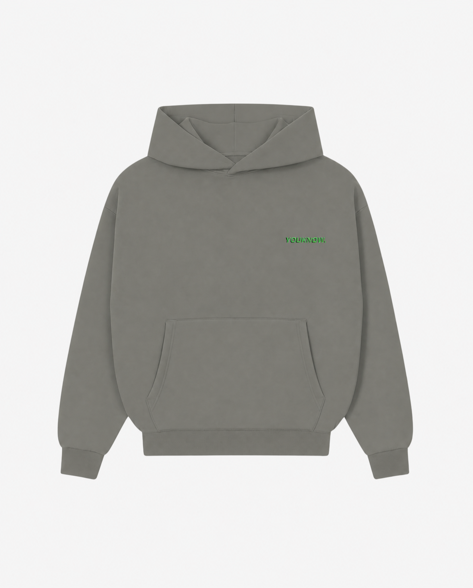 Outline Hoodie 2.0 | Charcoal
