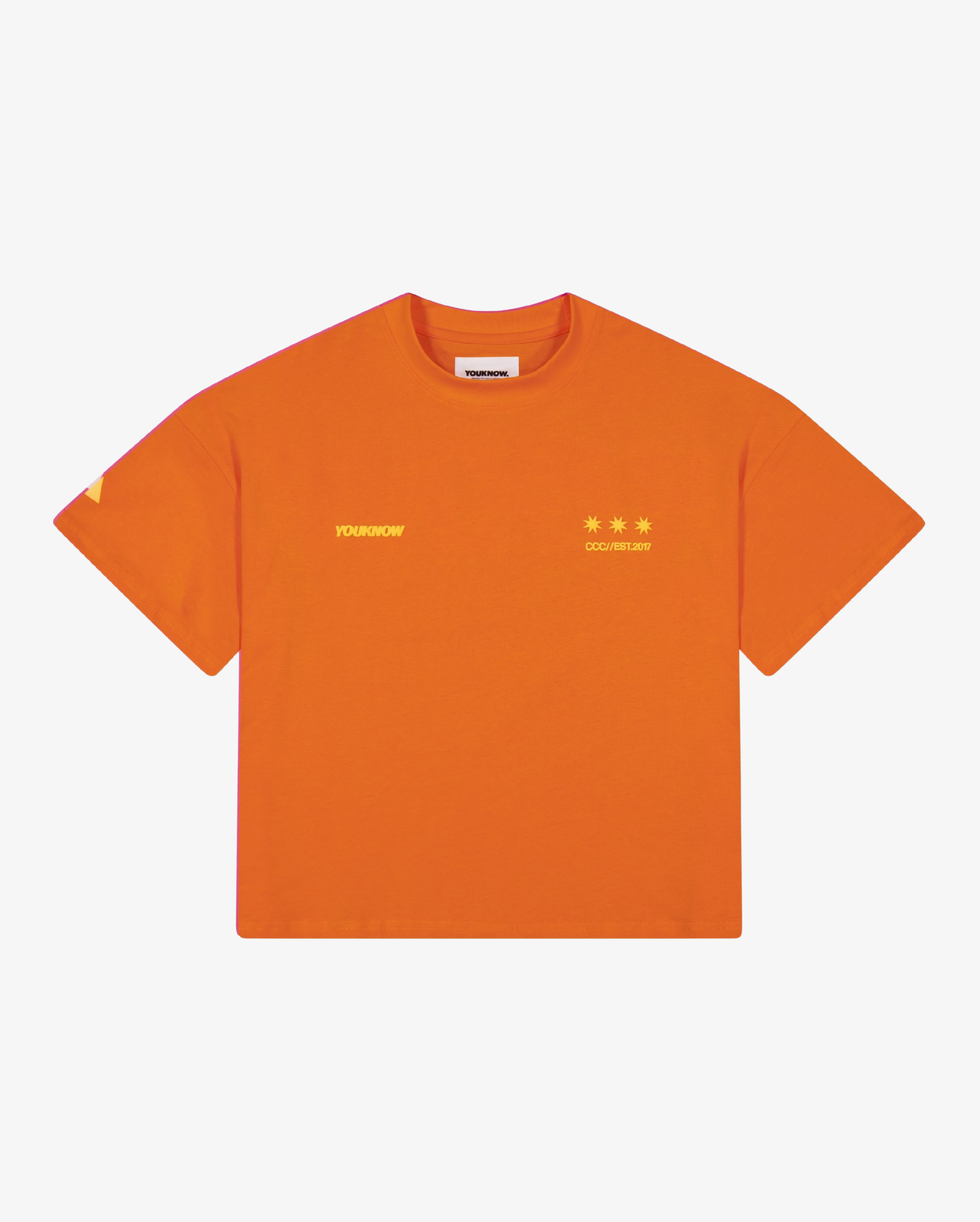 Big Back Tee | Orange Sherbert-4