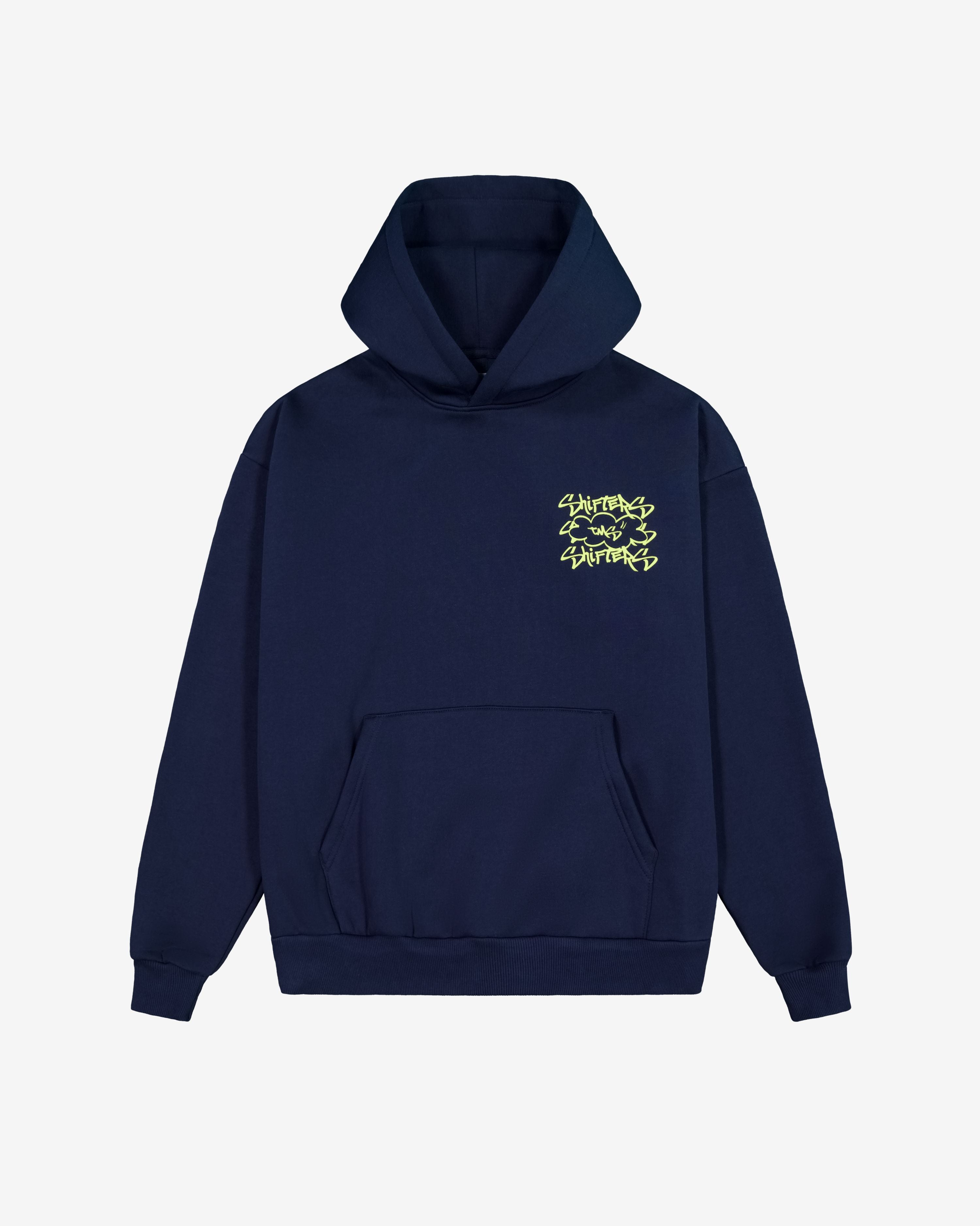 TMS Graffiti Hoodie | Navy-1