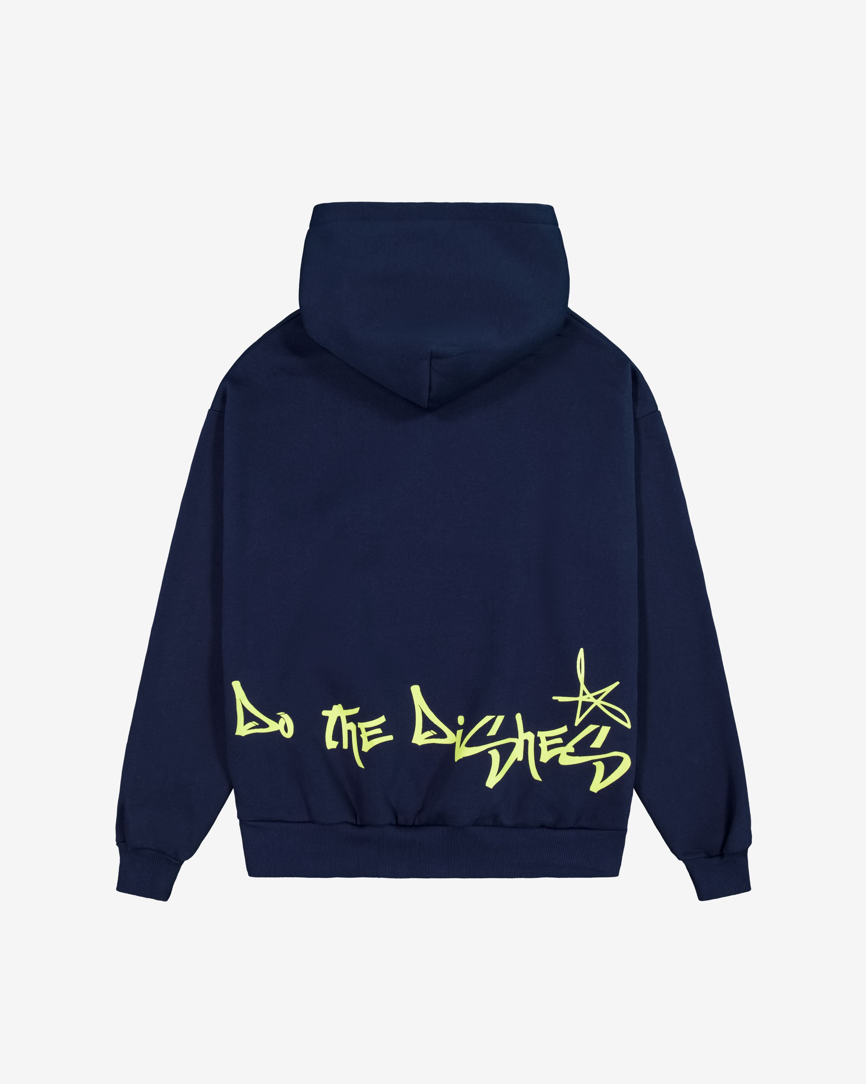 TMS Graffiti Hoodie | Navy-2