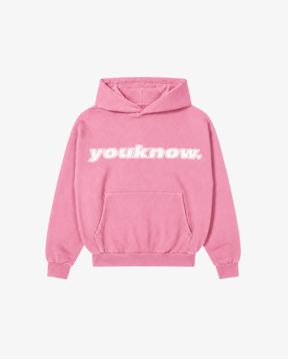 Puff Hoodie | Pink