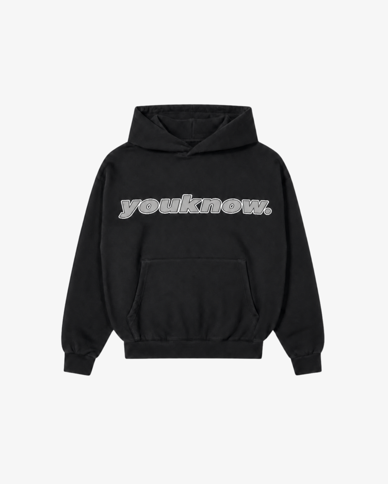Puff Hoodie | Black