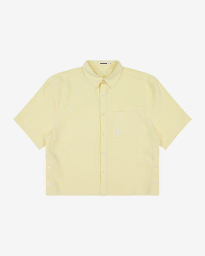 Double Pocket SS Shirt | Yellow