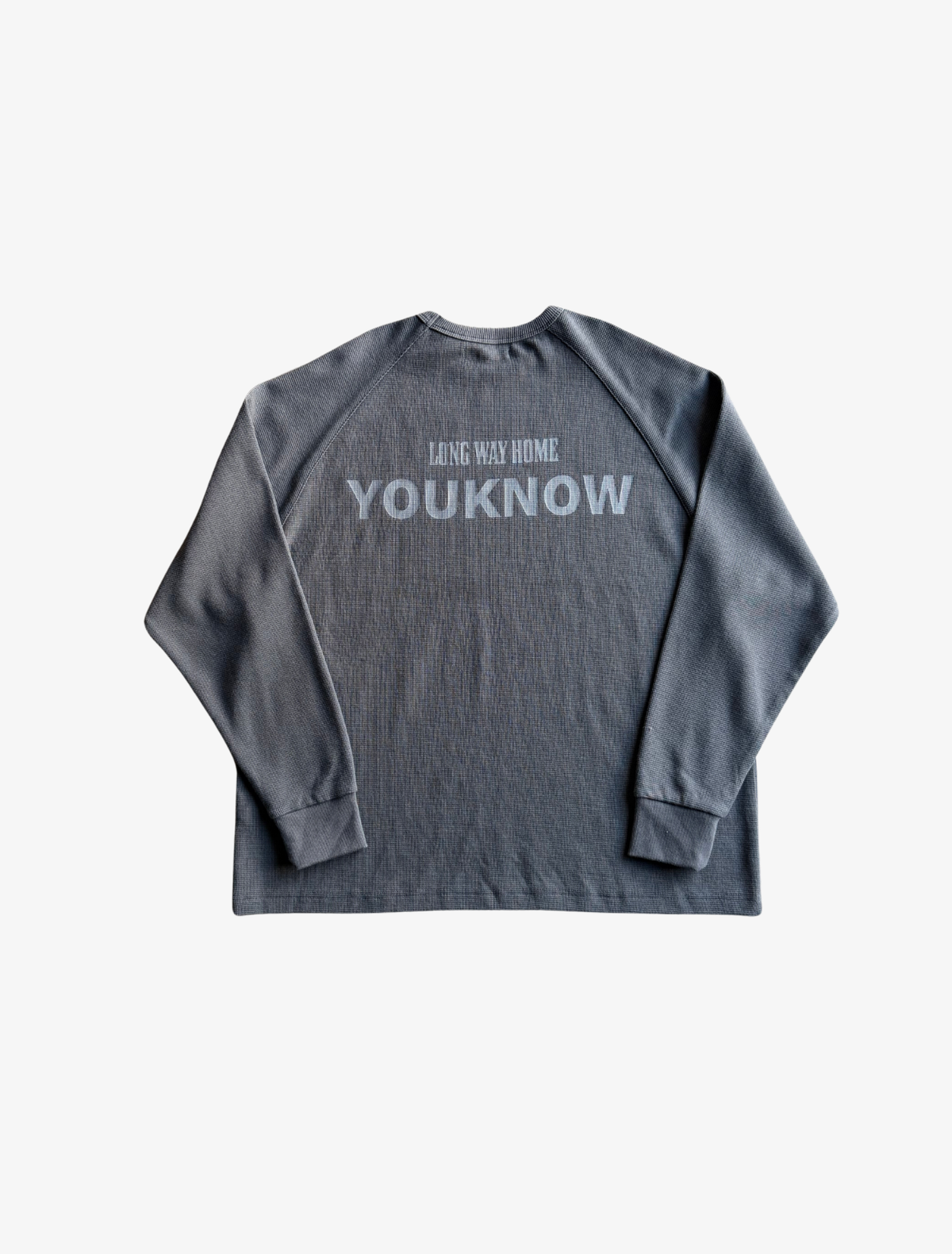 Sample YK Washed Raglan LS Tee | Washed Black