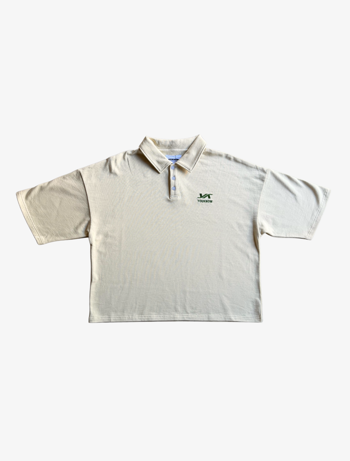 Sample YK Unbrushed Plain Polo | Off white-1