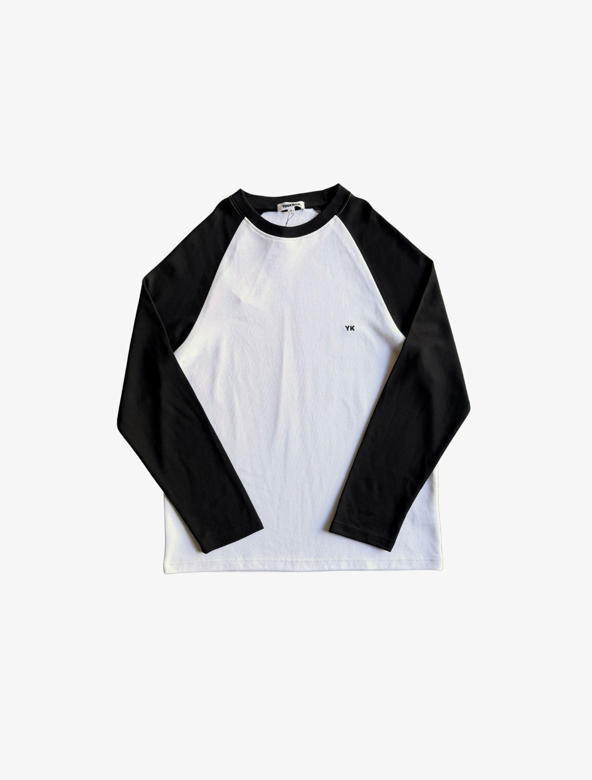Sample YK Raglan LS Tee 2 | Black