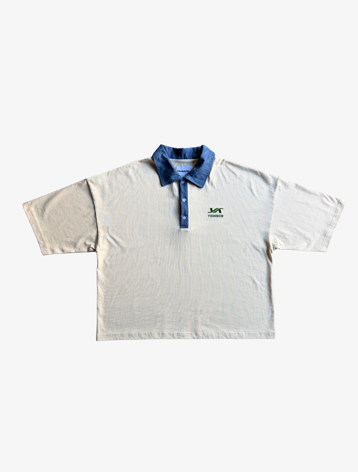 Sample YK Contrast Polo 2 | Yellow-1