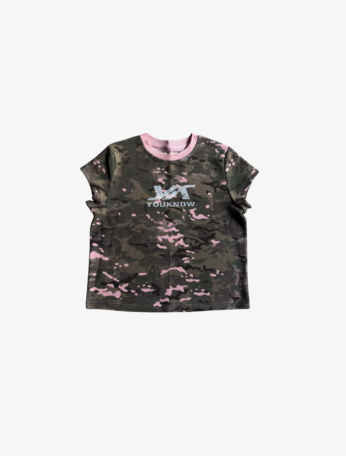Sample YK Pink Womens Camo Top 2 | Camo-1